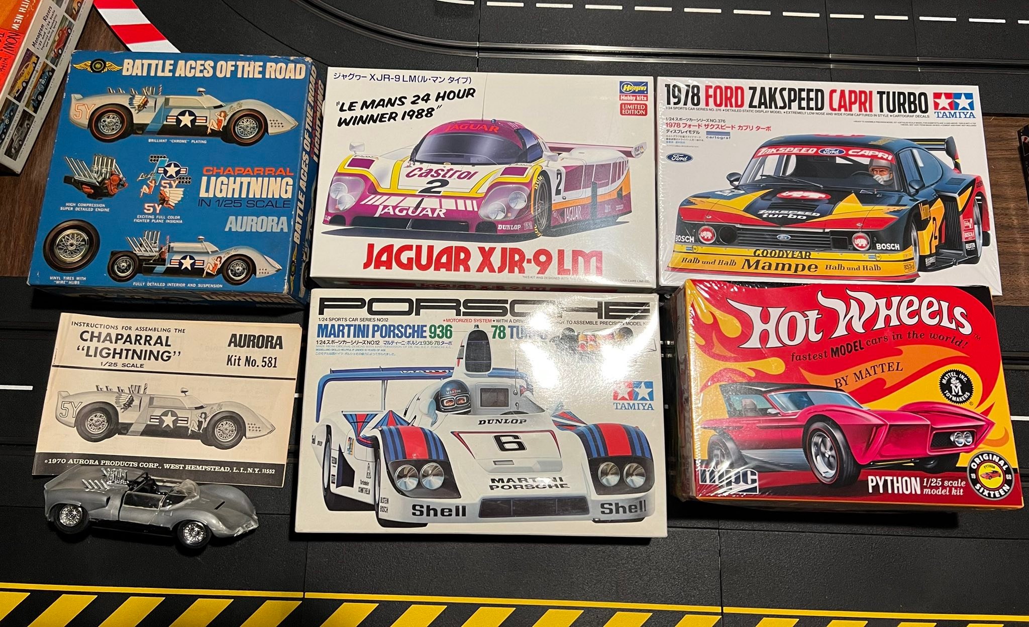 Here is my 1:12 kits built in 2025. Bugatti Tipo 35 