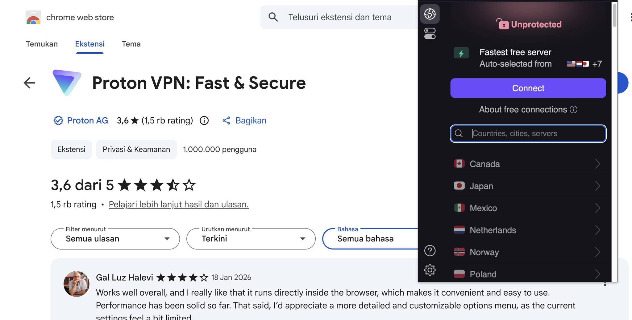 Tsaqif - nemu extensions chrome vpn gratis, Proton VPN versi gratis ...