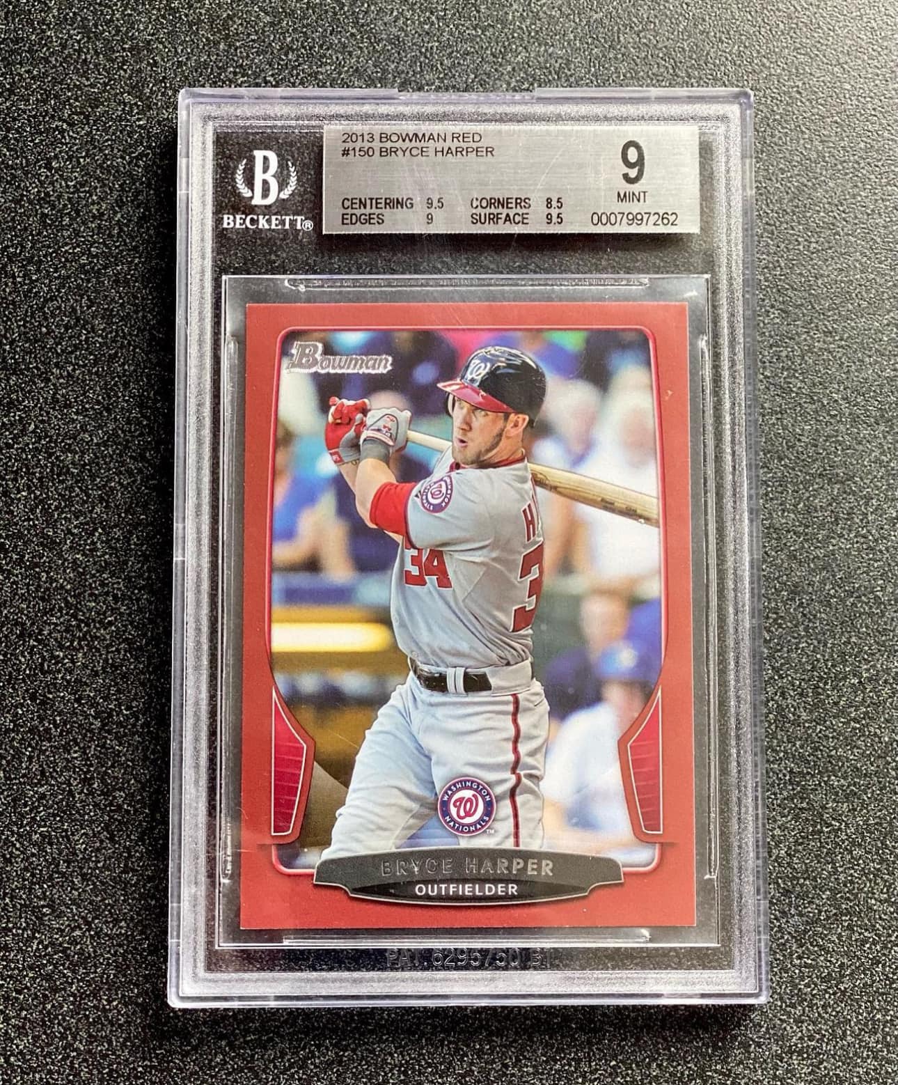 Rare Bryce Harper baseball cards