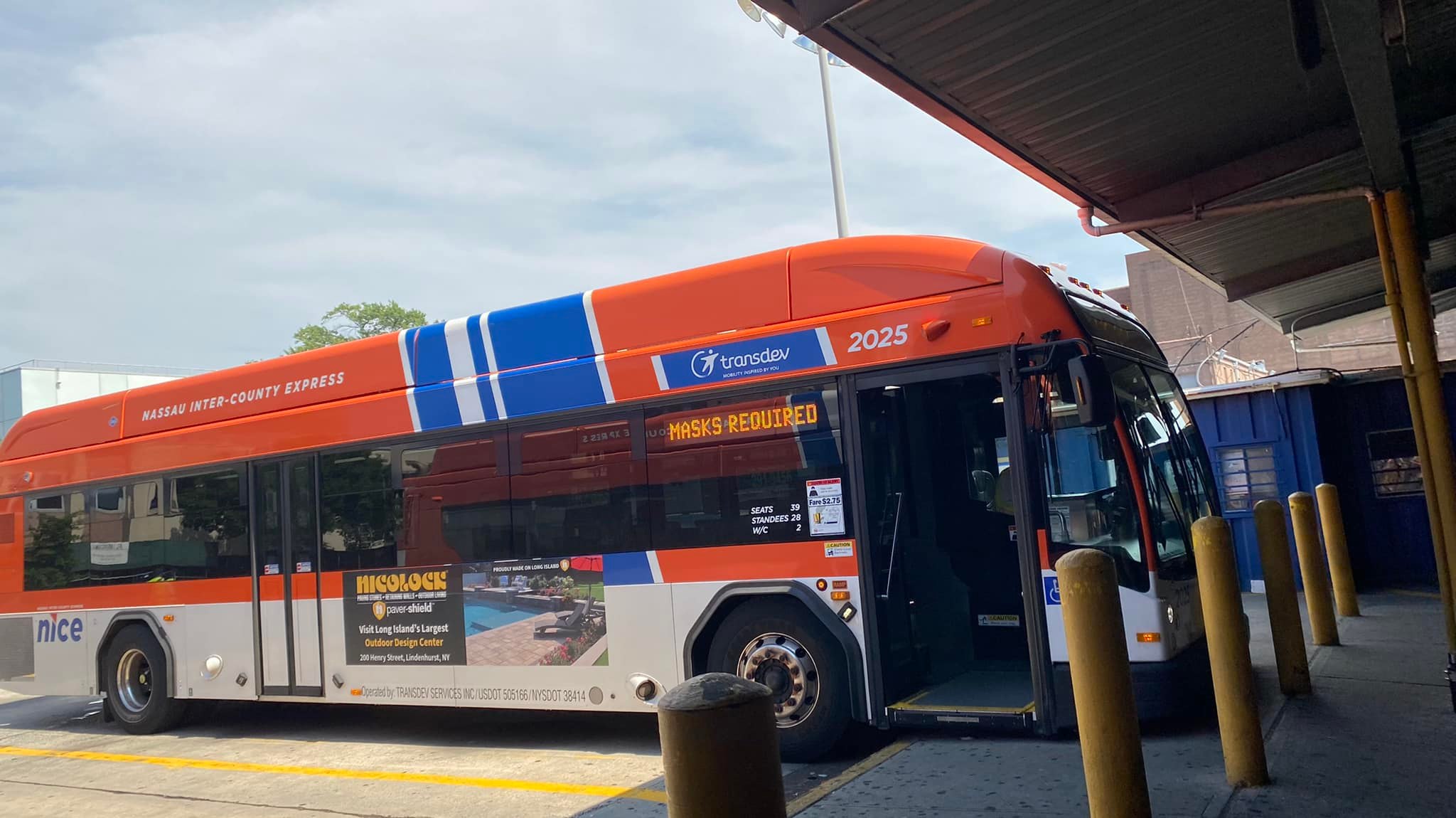 Nassau Inter County Express N24 and NYCT Q36 buses