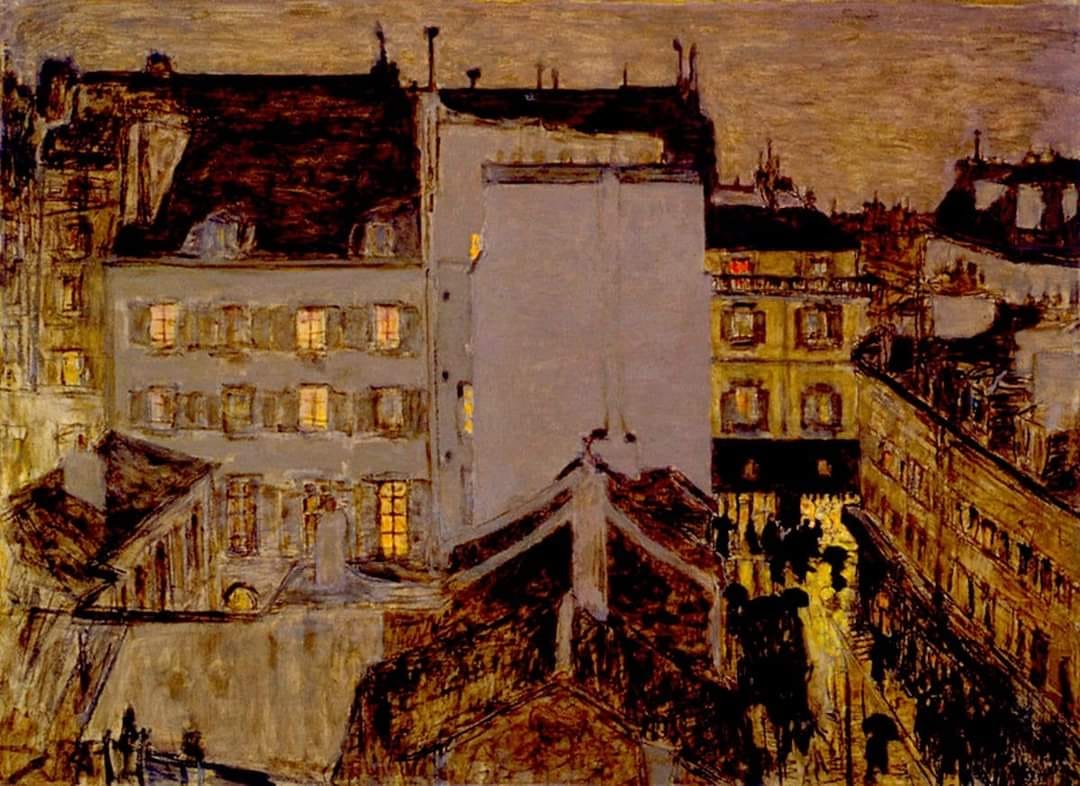 Pierre Bonnard (1867-1947), La Tour Eiffel et la Seine, c.1906