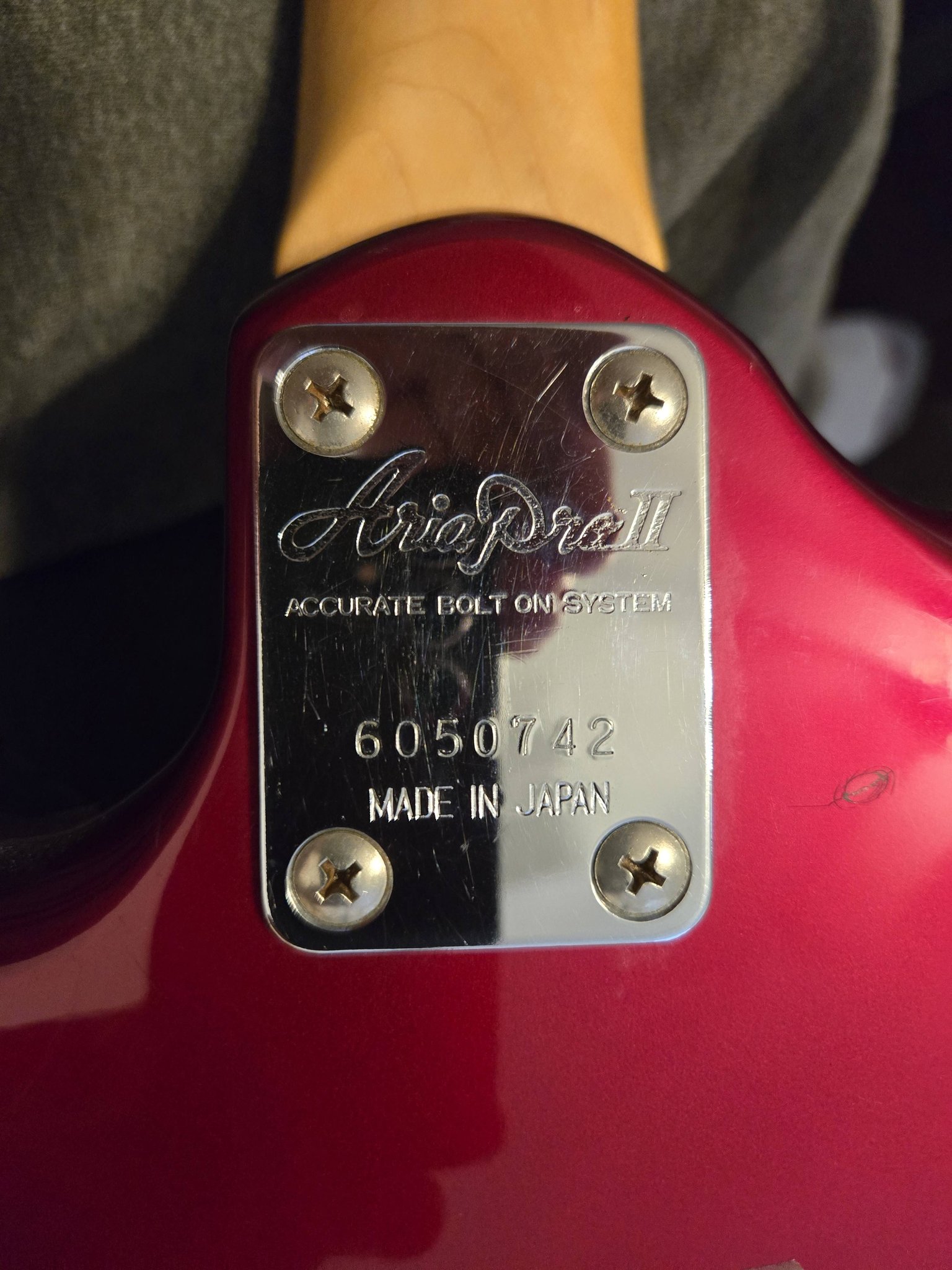 Identifying 1986 Aria Pro II guitar model