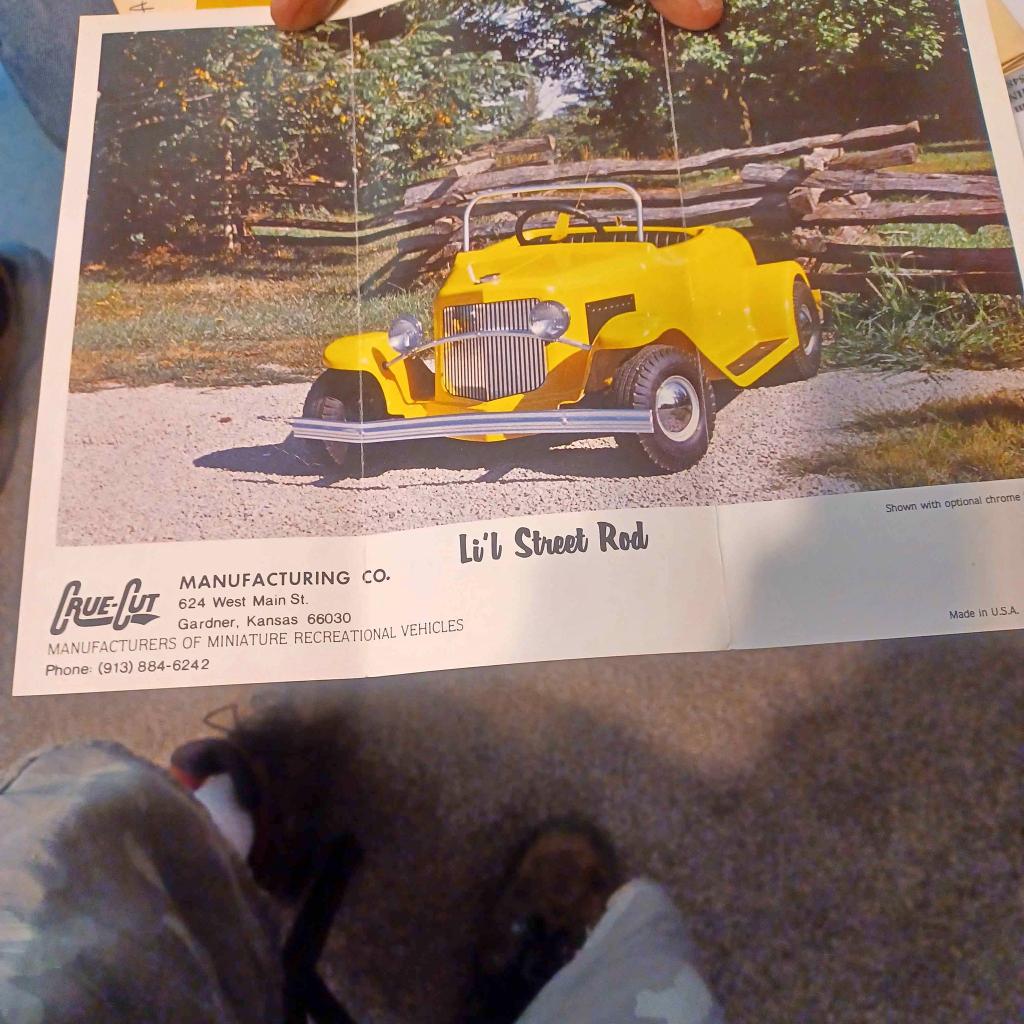 1942 Crue Cut Ford miniature li'l street rod - Toy Race Car & Track ...