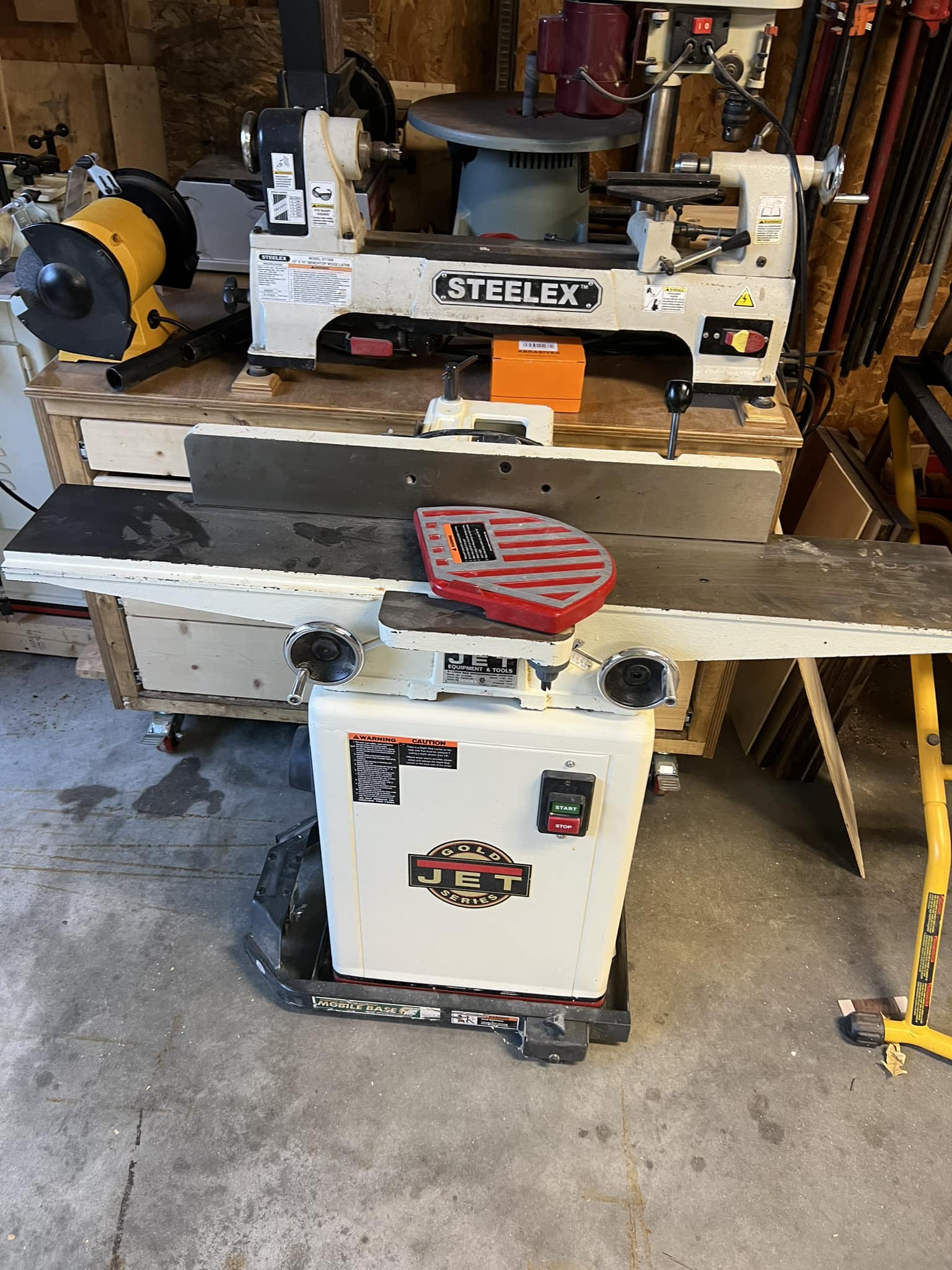 SCORE!!!! Grizzly Drum Sander 18