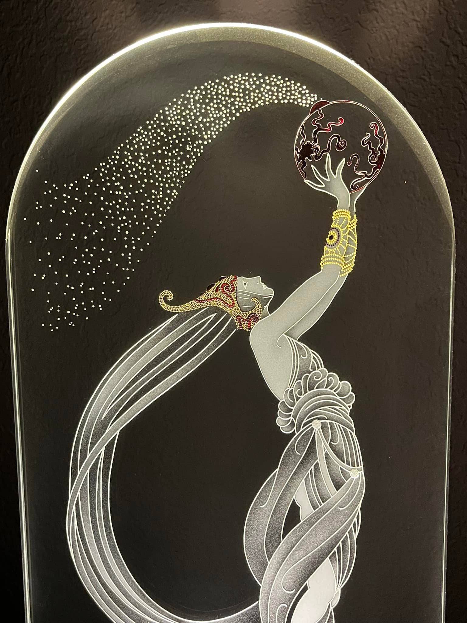 What is the value of a signed Erte piece?