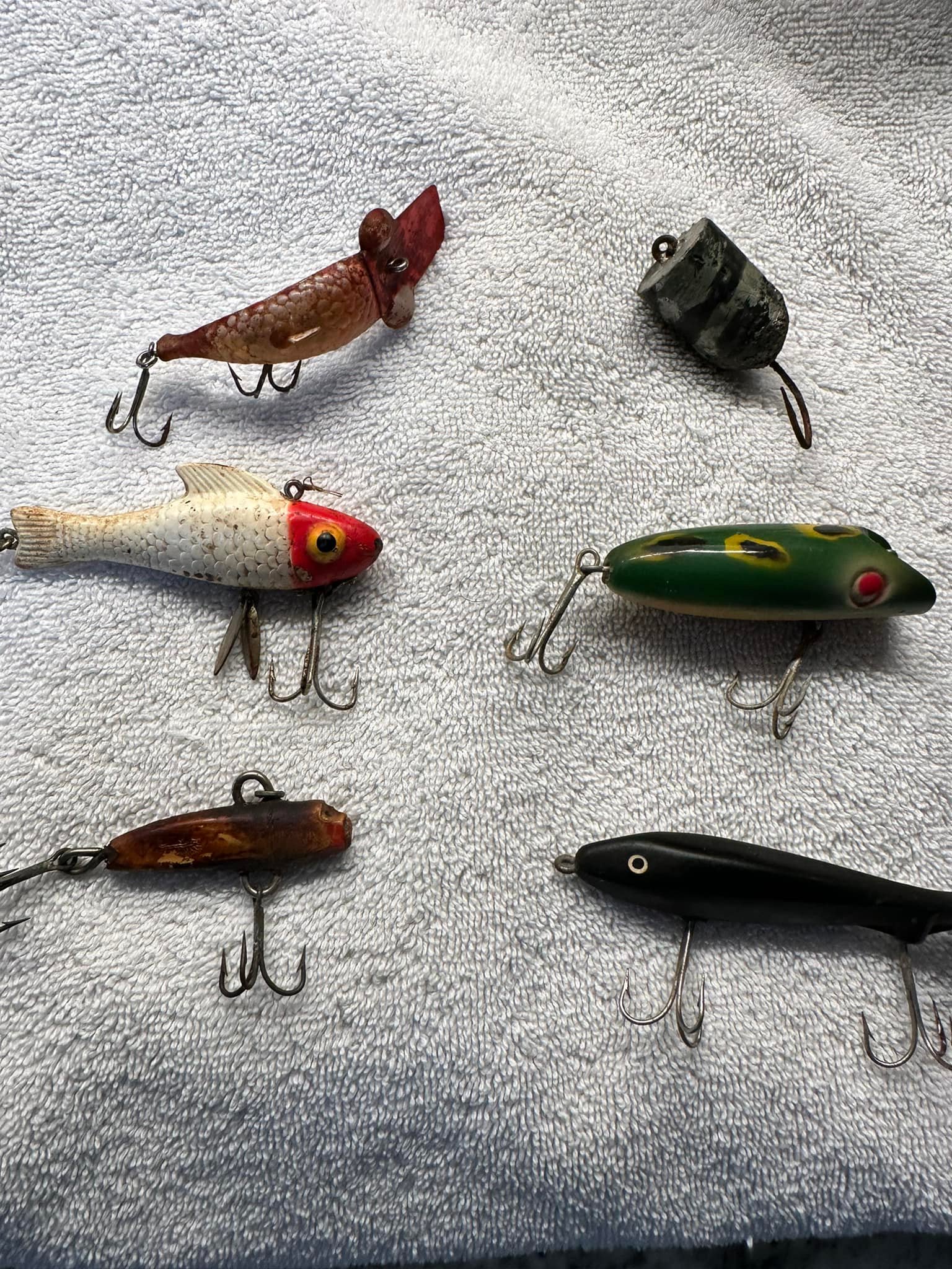 1950 fishing lures Ad Wood Deep-R-Doodle Lure Bait Tackle Sporting Goods Out – Period Paper Historic Art LLC Rublex Flopy and Plucky -