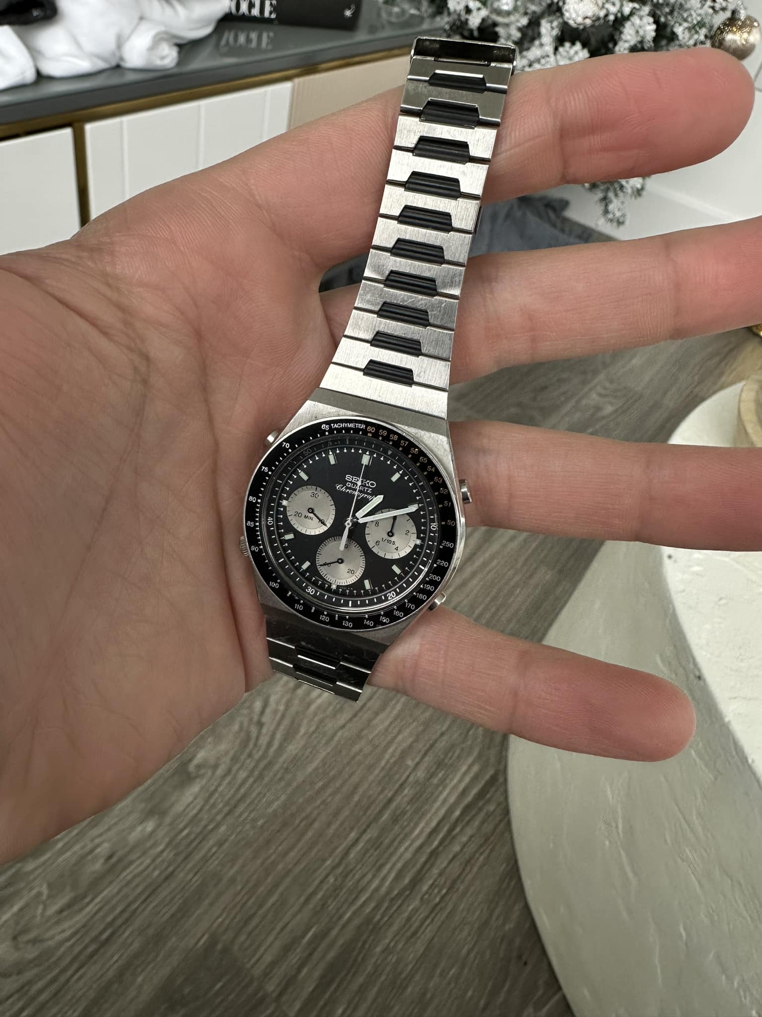 Vintage Seiko Silverwave watch from January 1980 restored