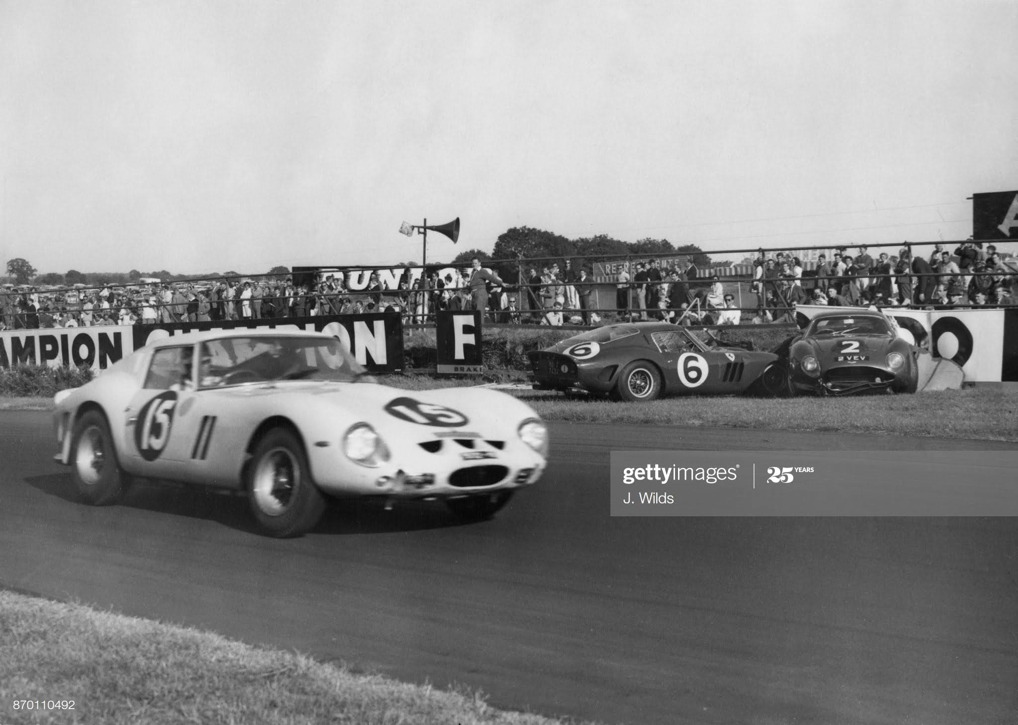 Décalcomanies 1:43 ALO Decals - Ferrari 250 GTO #52 Mike Parkes, Sussex Trophy Goodwood 1962