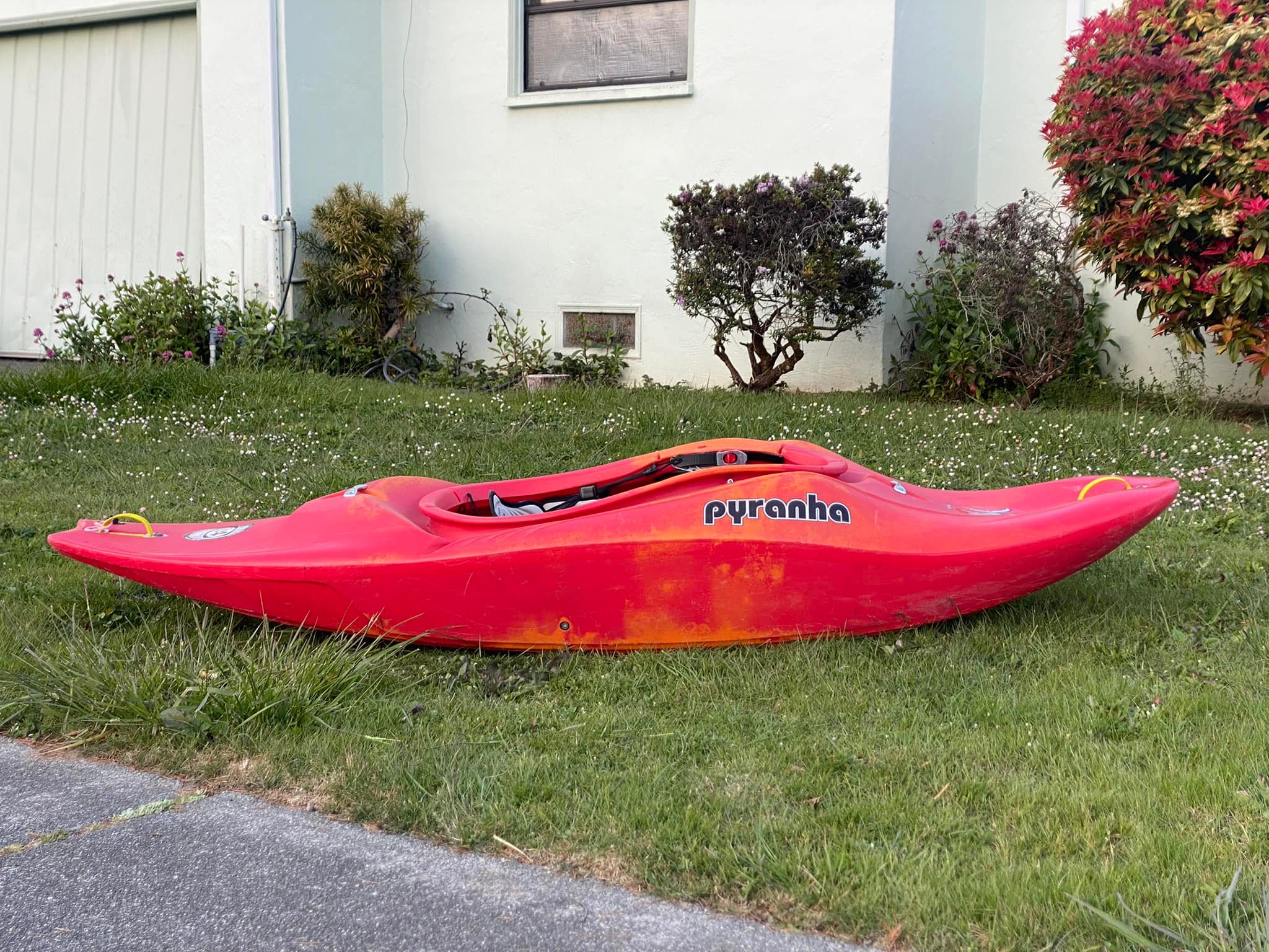 Pyranha i4 large whitewater kayak for sale