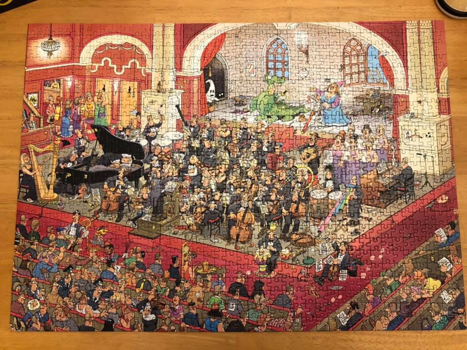 My second Jan Van Haasteren and so much fun again. 1000 pieces