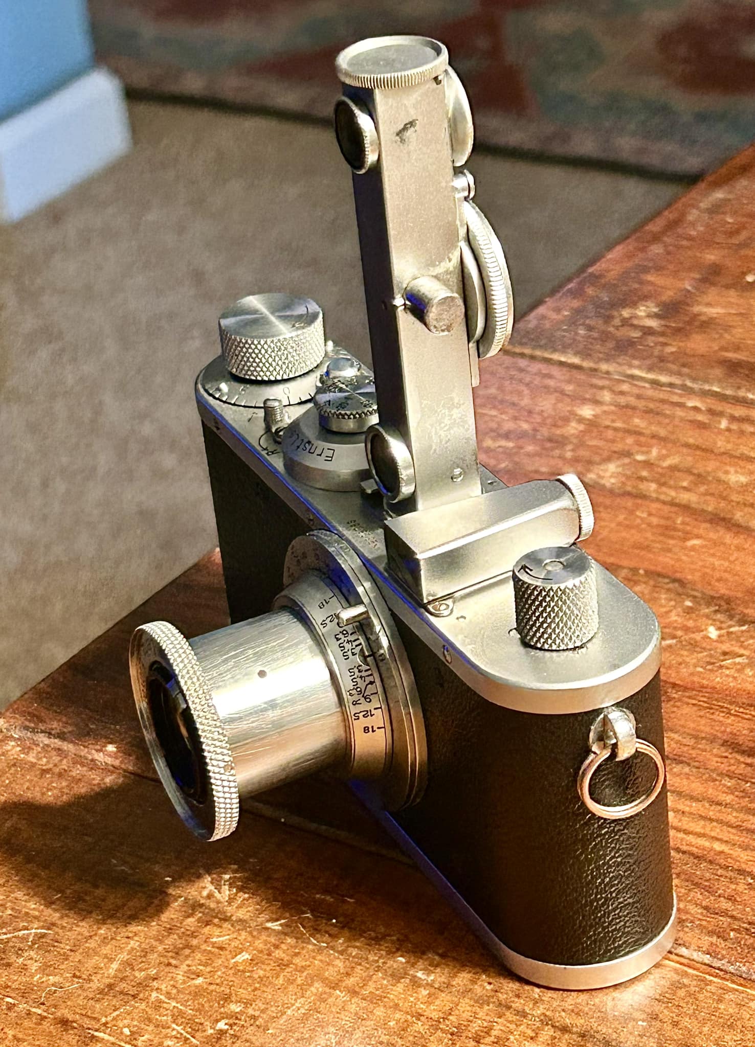 Leica I-model E camera with Leitz accessories