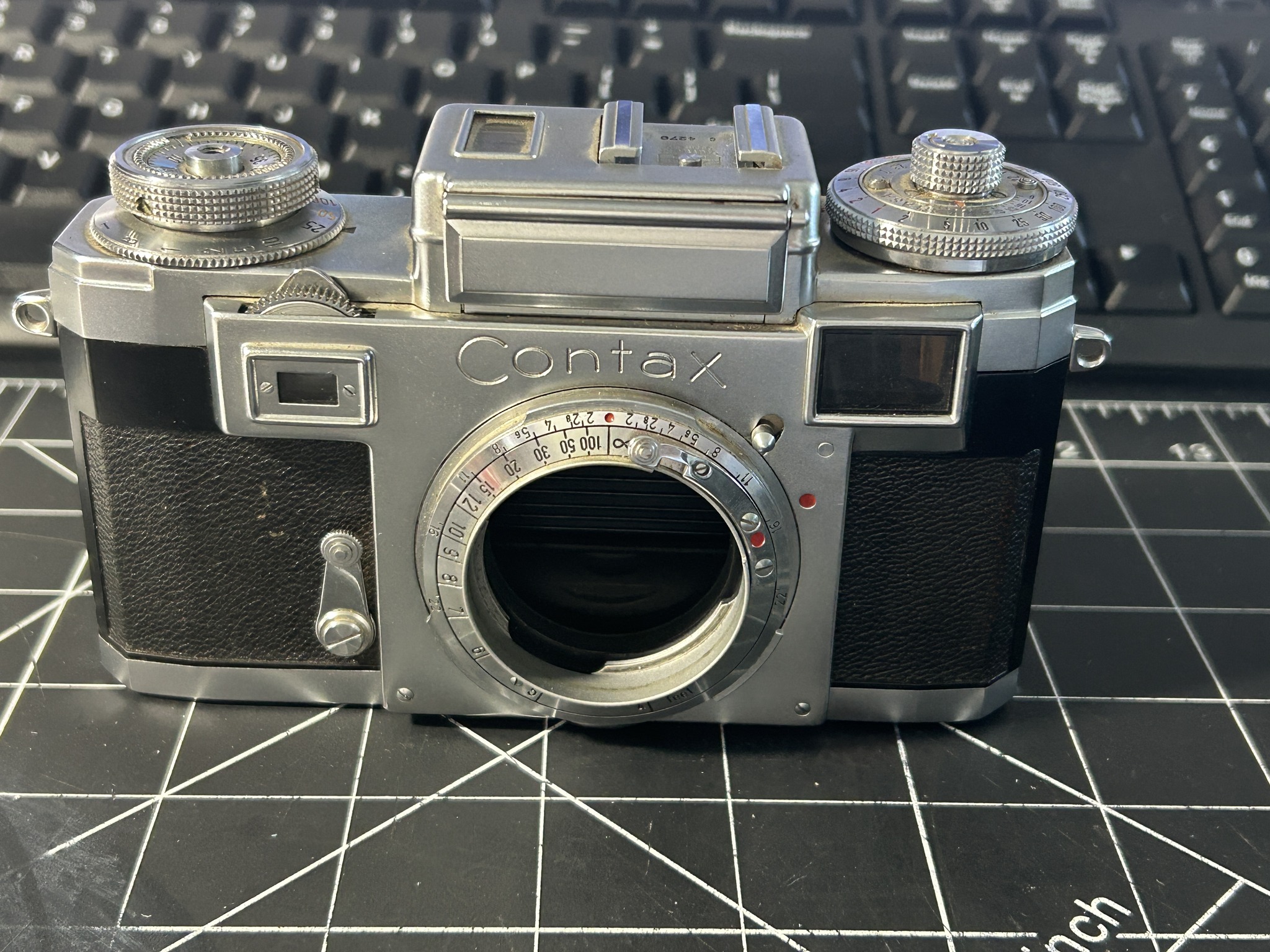 Contax iiia + Biogon 35mm f2.8 (mostly) and uncoated Sonnar 50mm 