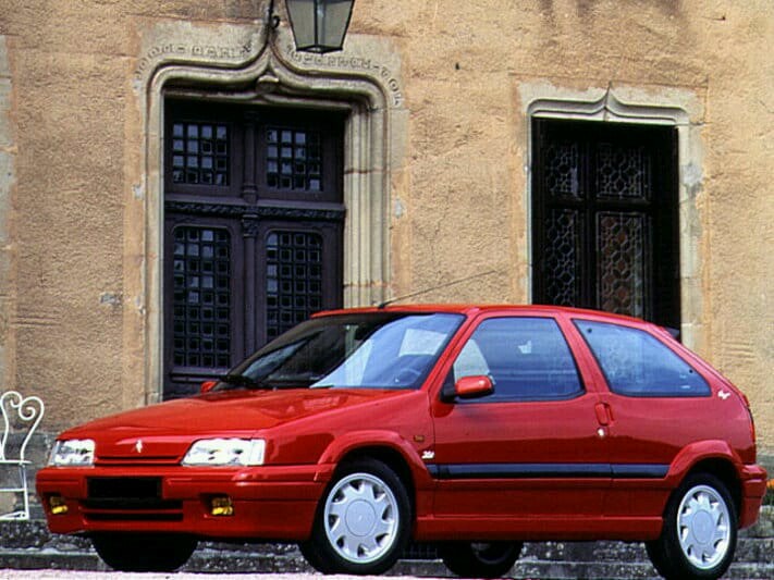 The Citroen ZX Built between 1991 - 1997, i think based on the