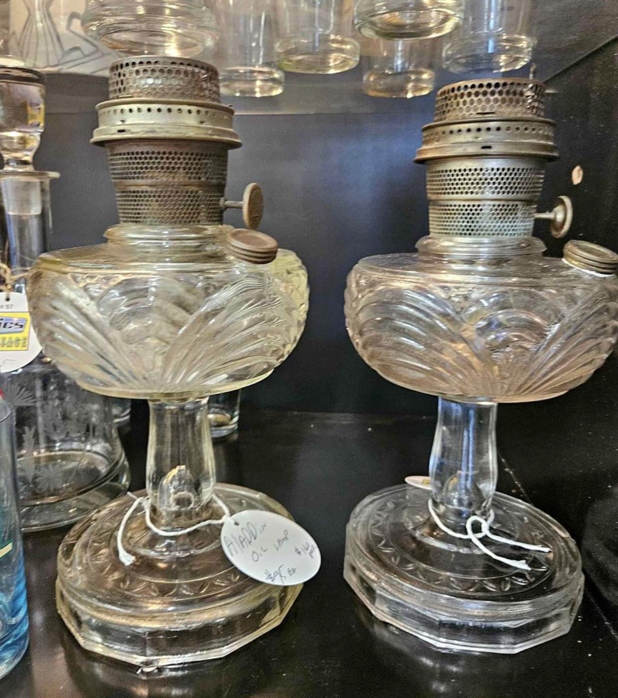 What is the value and information about the Aladdin oil lamp?