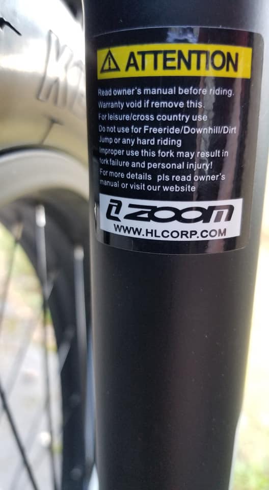 Non-Super73 Air Fork Suspension for Z1 Compatibility