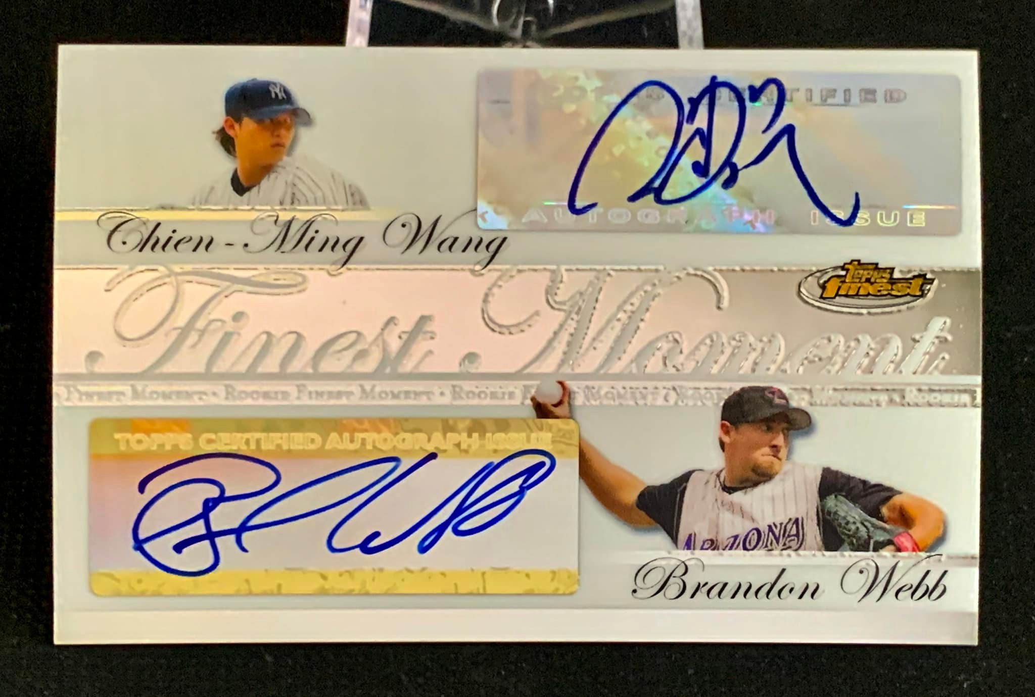 2007 Topps Finest baseball dual autograph set review