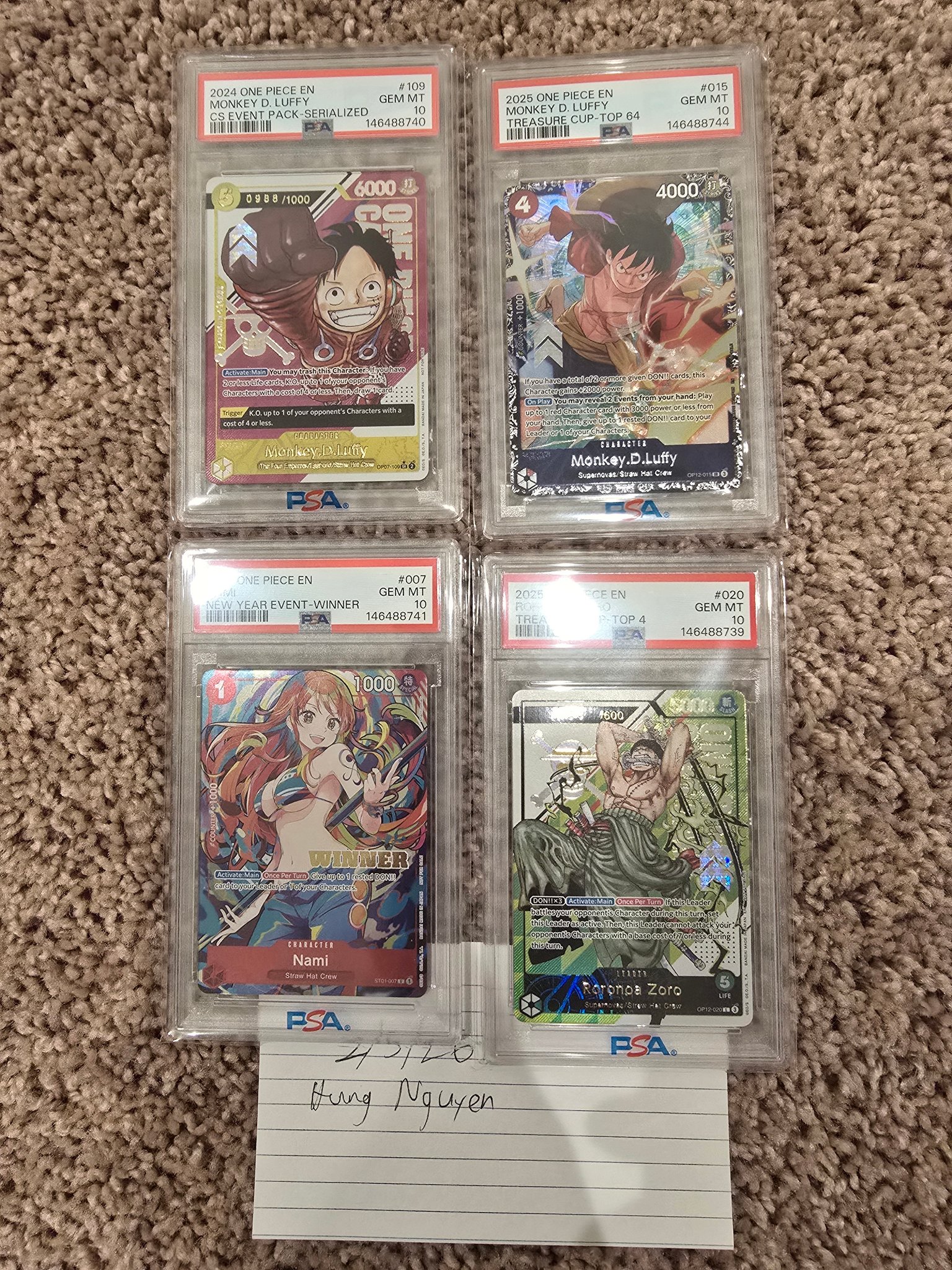 One piece tcg cards for sale | San Francisco, CA