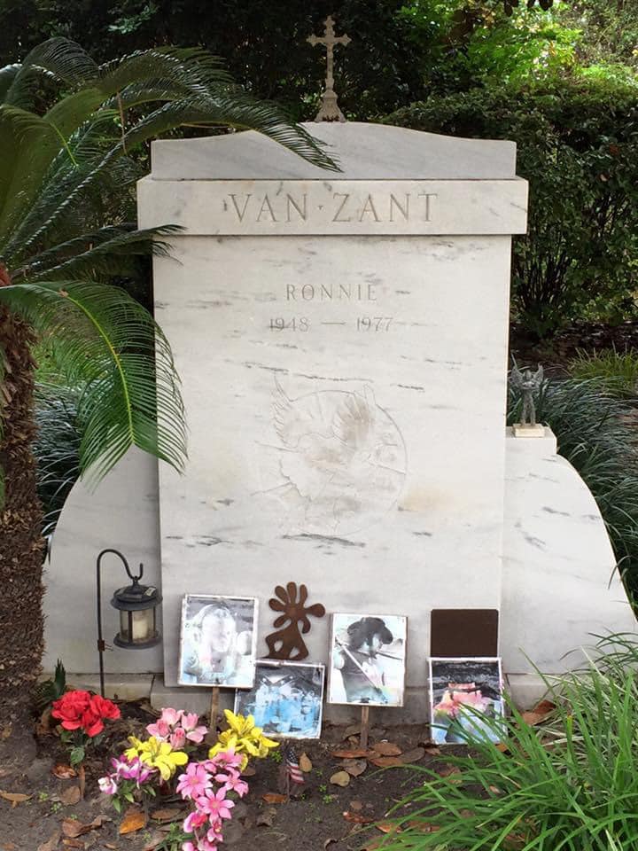 Ronnie Van Zant, of Lynyrd Skynyrd, was originally buried in