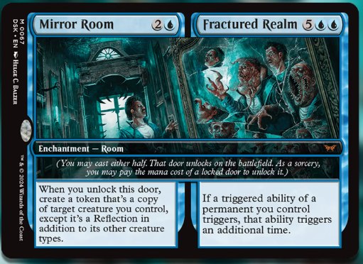 green room cards mtg Massive Creature Deck - Powerful - Modern Legal - Custom Built - Magic The Gathering - Your creatures can help cost those spells Mirror Room // Fractured Realm
