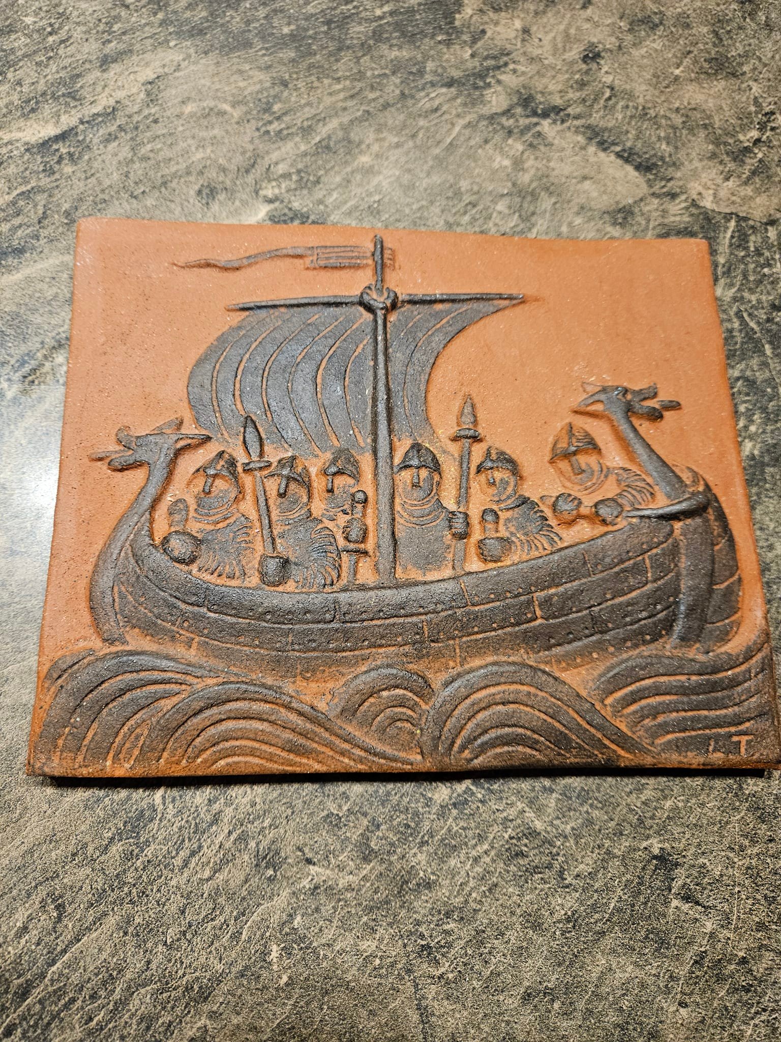Danish Ceramic Tile Find in Greeley, CO