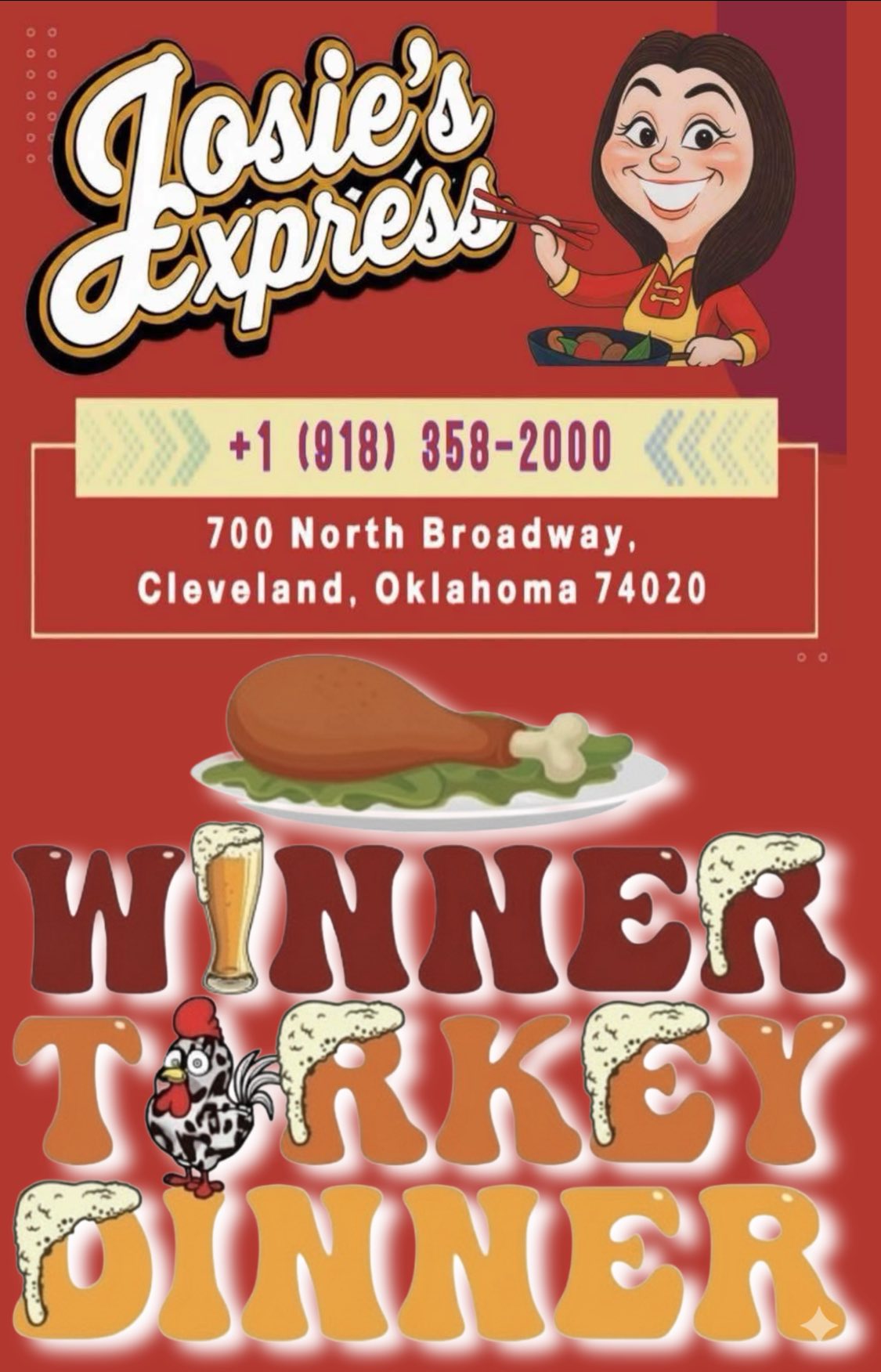 Where can I get turkey and dressing today in Tulsa?