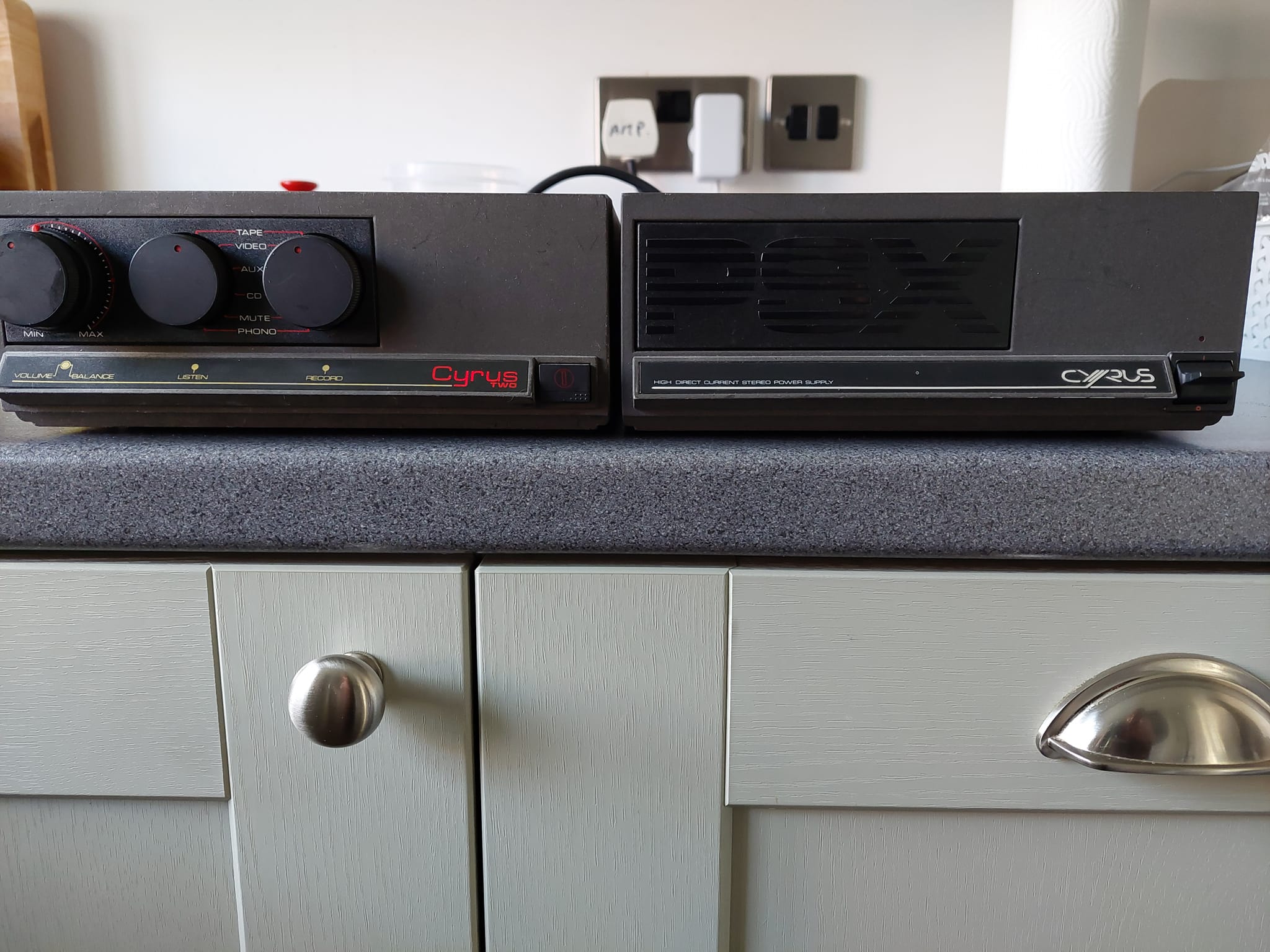 How to power Mission Cyrus amp and PSX?
