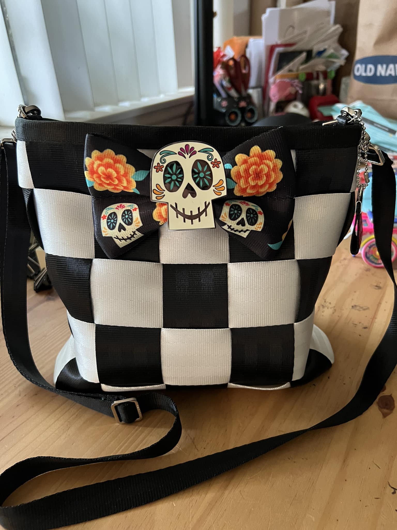The NEW Bow Crescent Shoulder Bag in Black 😍