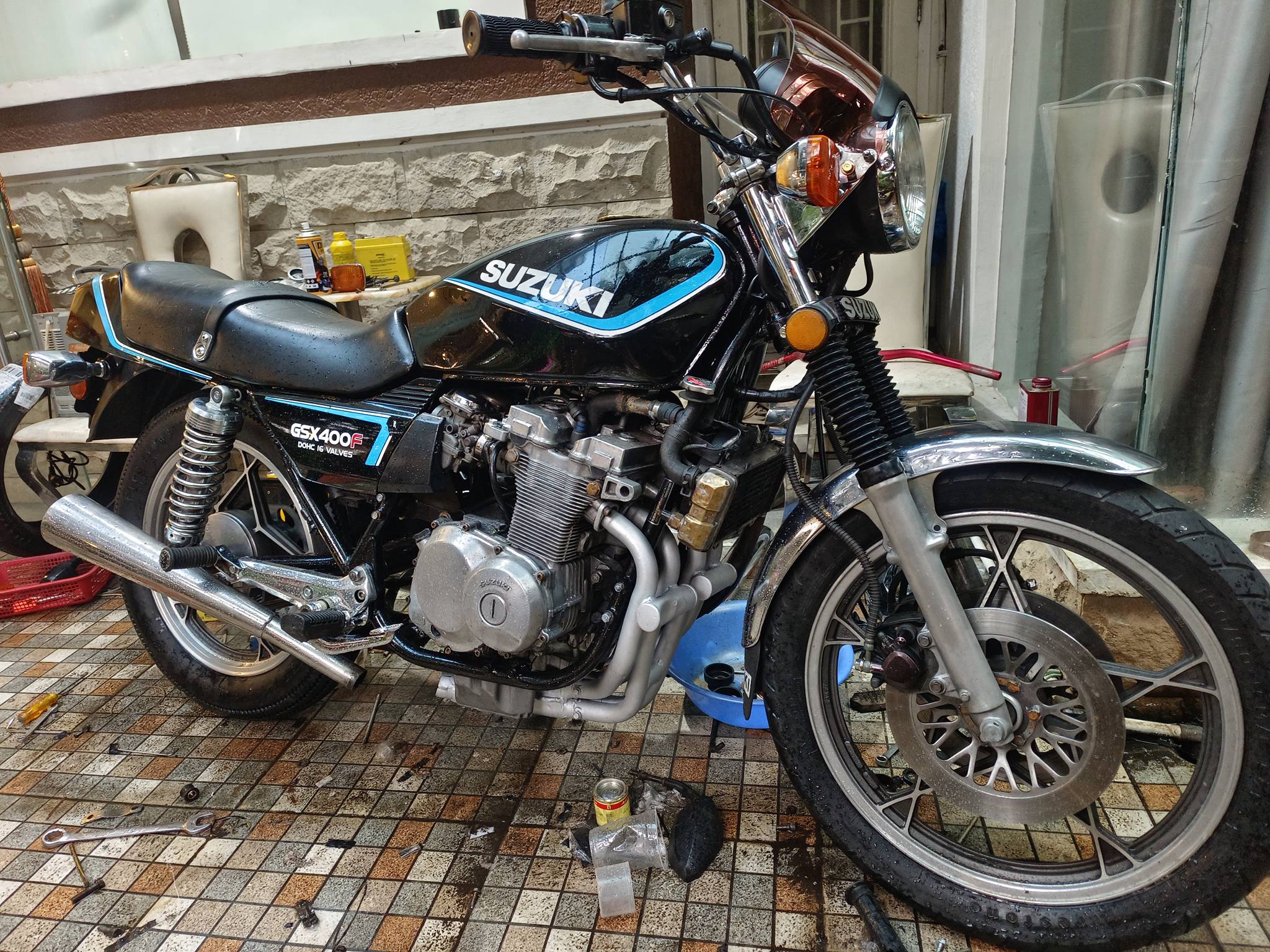 GSX400f using the GK73A engine SUZUKI ESX ESX4003 BAK p аККиАИя