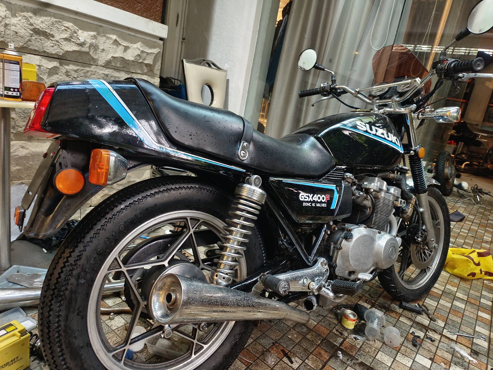 GSX400f using the GK73A engine SUZUKI ESX ESX4003 BAK p аККиАИя