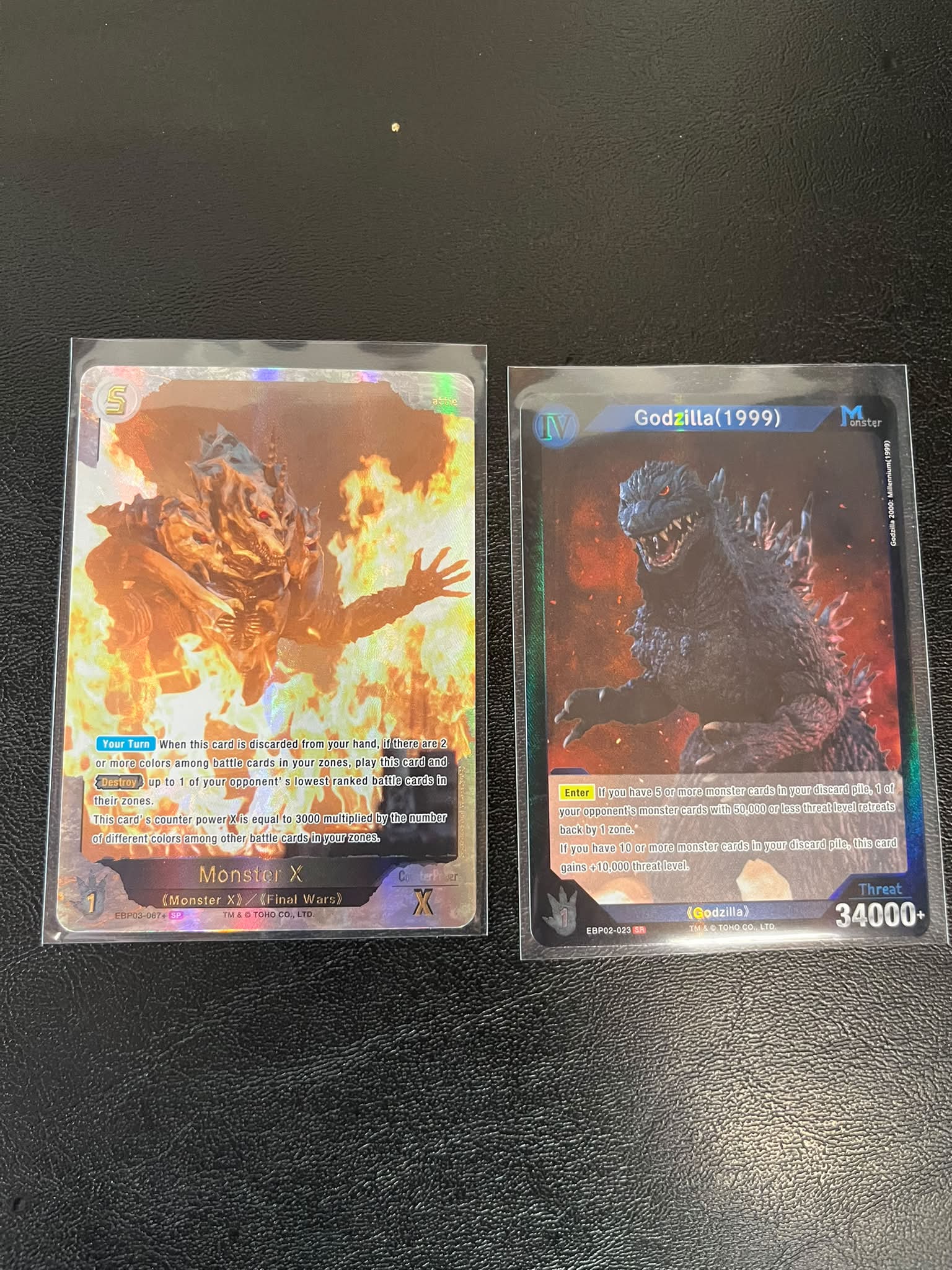 How to get Monster X with non-matching traits in Godzilla card game?