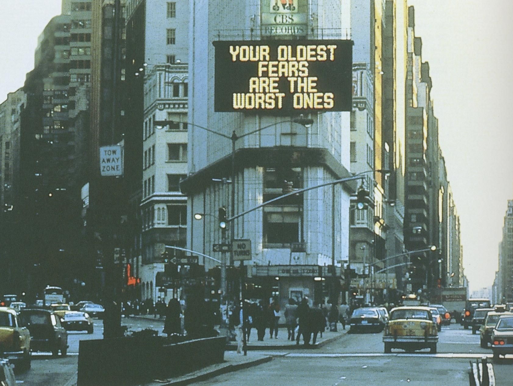額装品/ジェニー・ホルツァー Times Spuare Jenny Holzer 額装品/ジェニー・ホルツァー Times Spuare Jenny Holzer 額装品