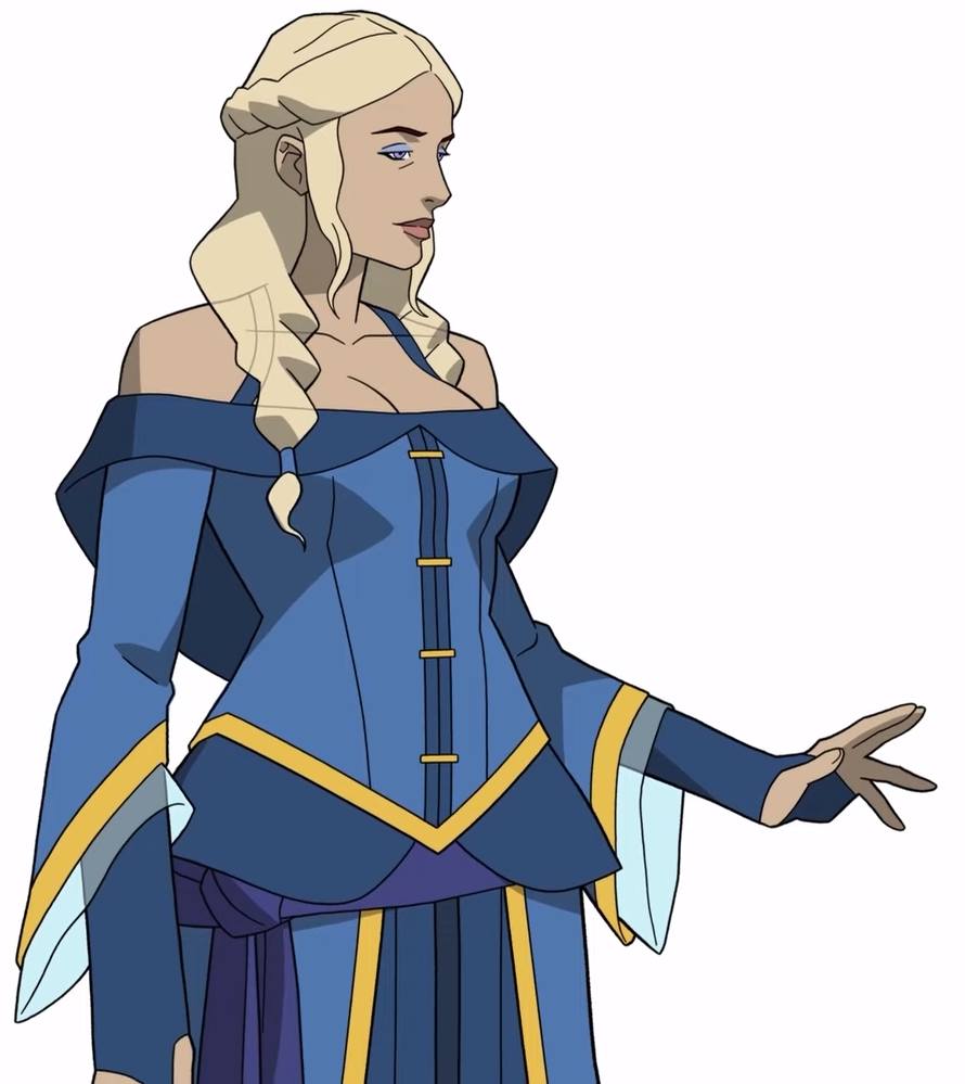 open lace back dress Voltron Legendary Defender Princess Allura Dress Cosplay Costume  CoserZ