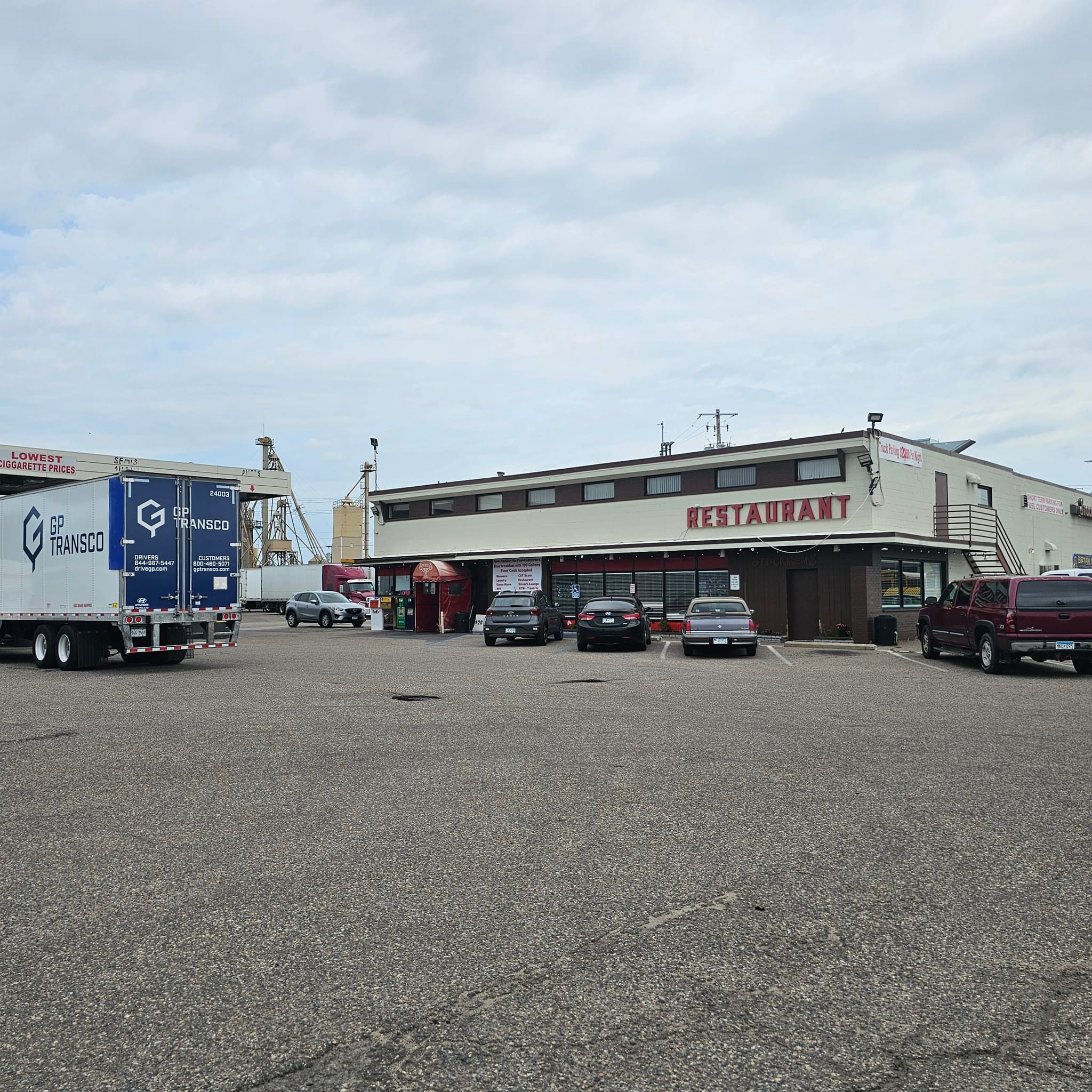 Film Locations - Then and Now | The blue ox motel and truck stop from ...