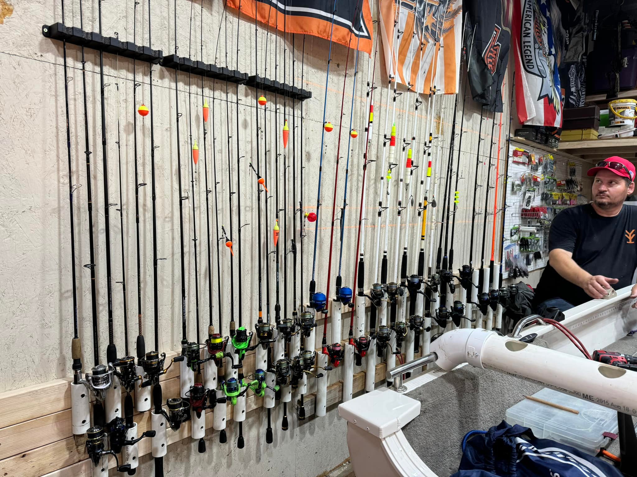 pool noodle fishing rod holder Skylety 40 Pieces Clips Billiards Cue Clip Pole Rod for Fishing Billiards Snooker Cue Locating Supplies, Black : Sports & Outdoors large 5.5 Pool noodle as a rod