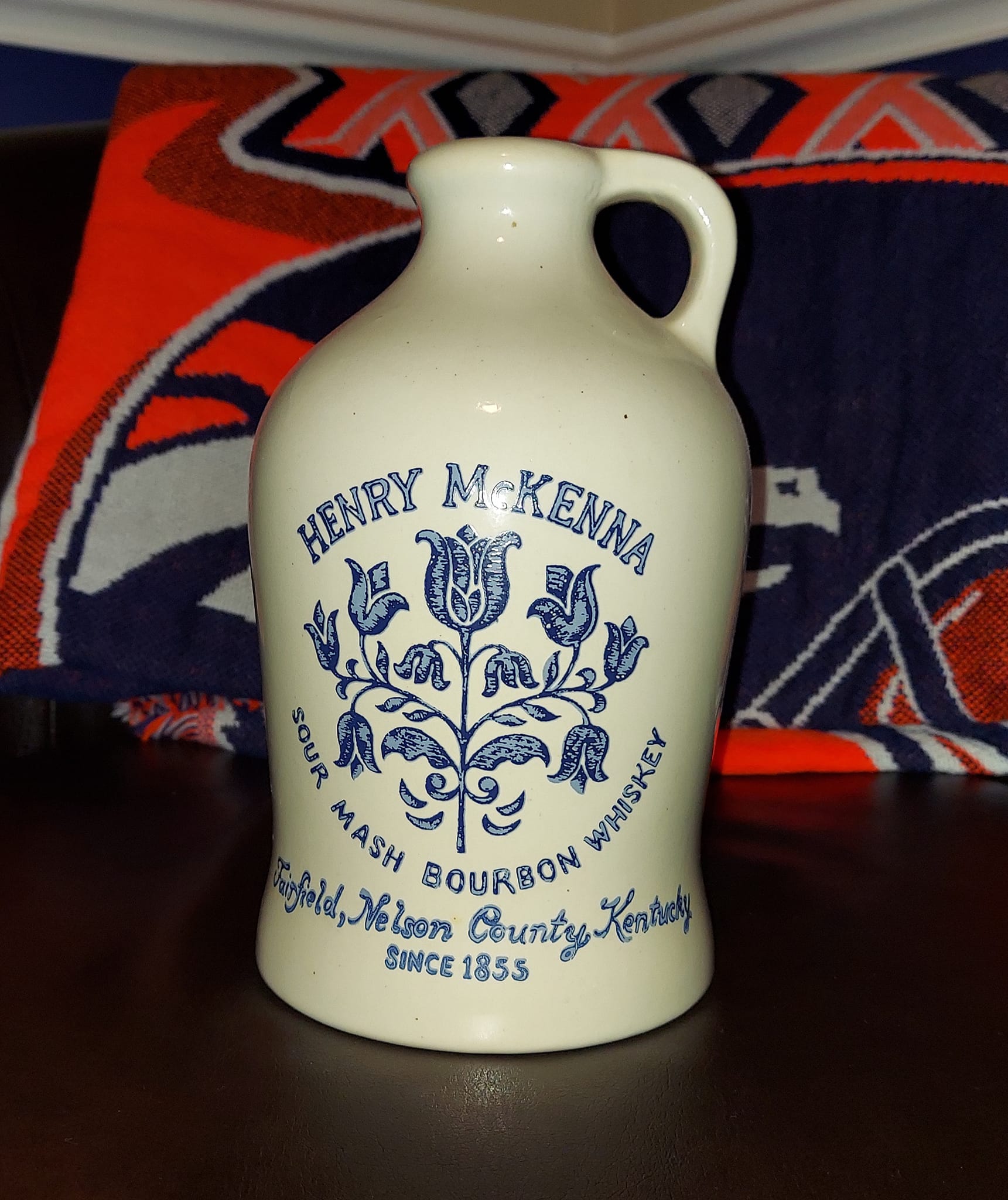 Vintage 1973 bottle with 750ml and 26 fl oz labels