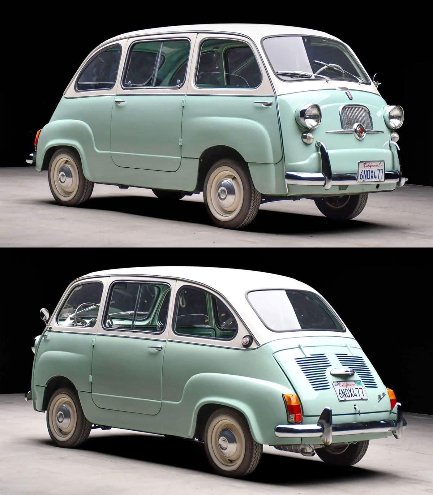 The 1950 Fiat 500, also known as the 