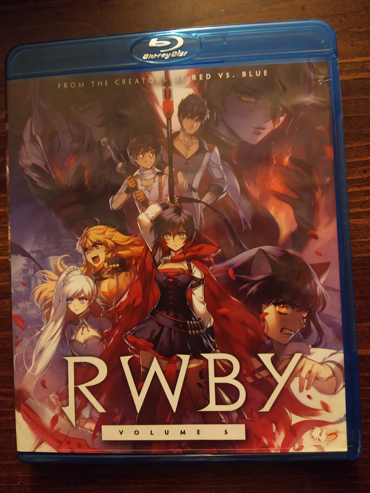 RWBY Volume 5 is now available on Blu-ray! Learn more: https://bit 