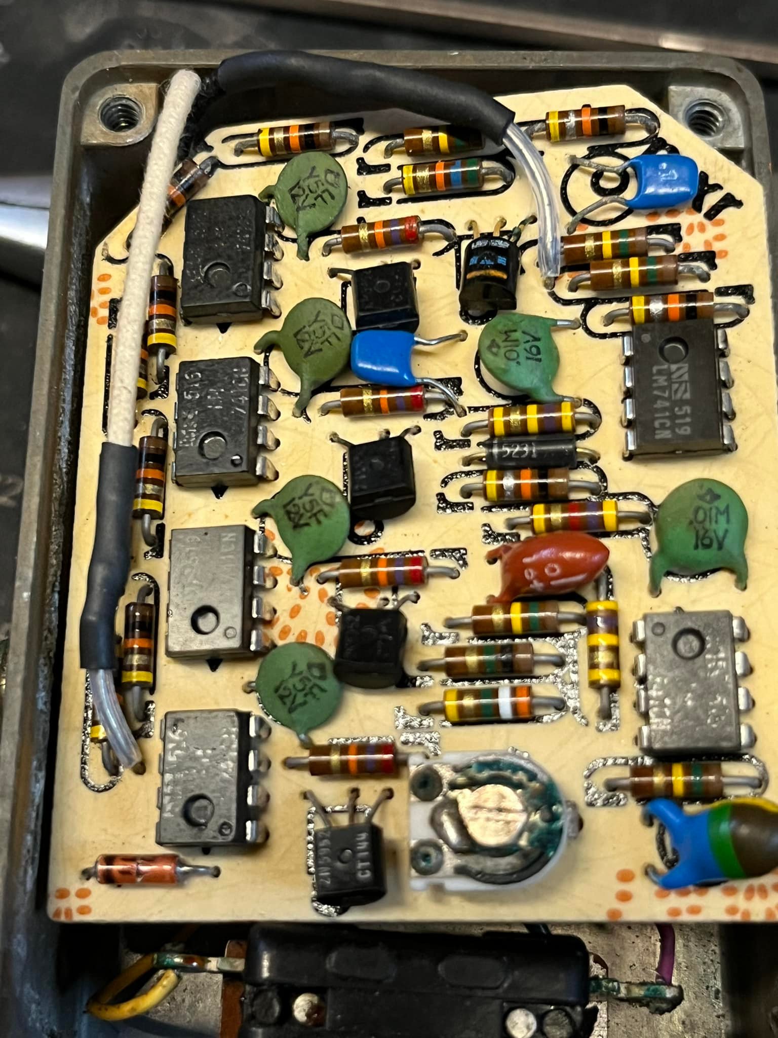 Modded 1976 Phase 90 pedal
