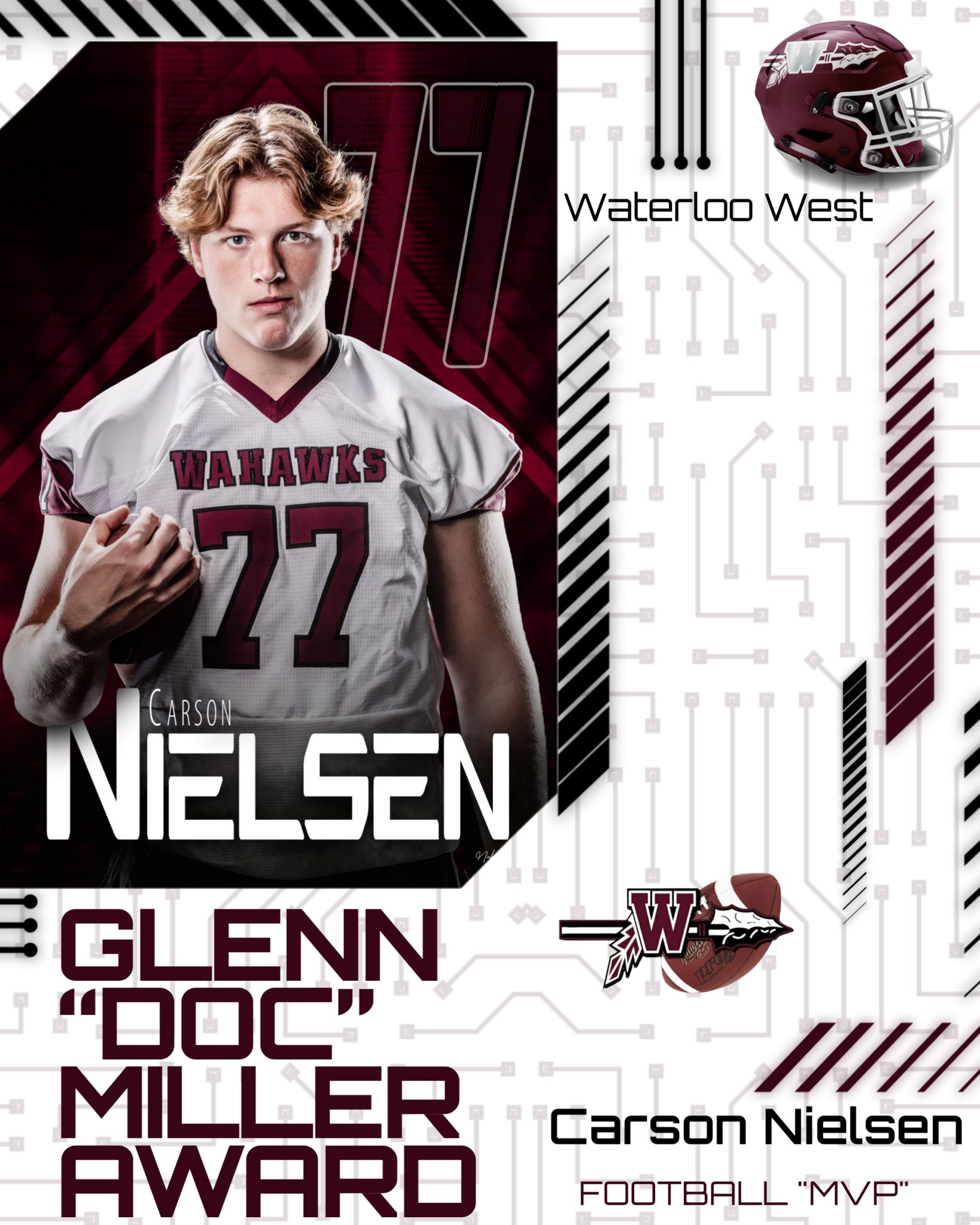 Westy Wahawk - 🚨 BREAKING NEWS 🚨 Waterloo West’s Carson... | Facebook