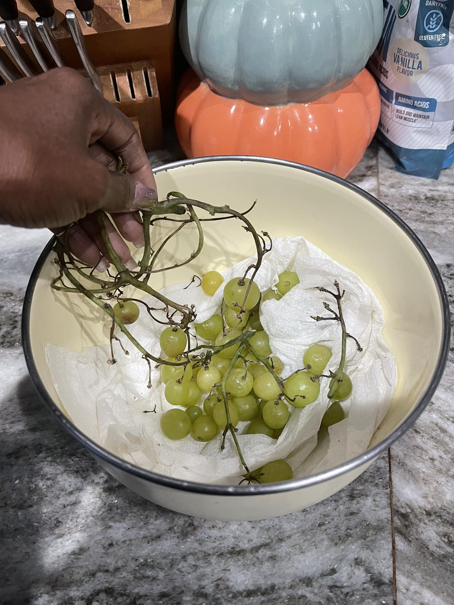 These grapes I got from Aldi have no business looking this good!