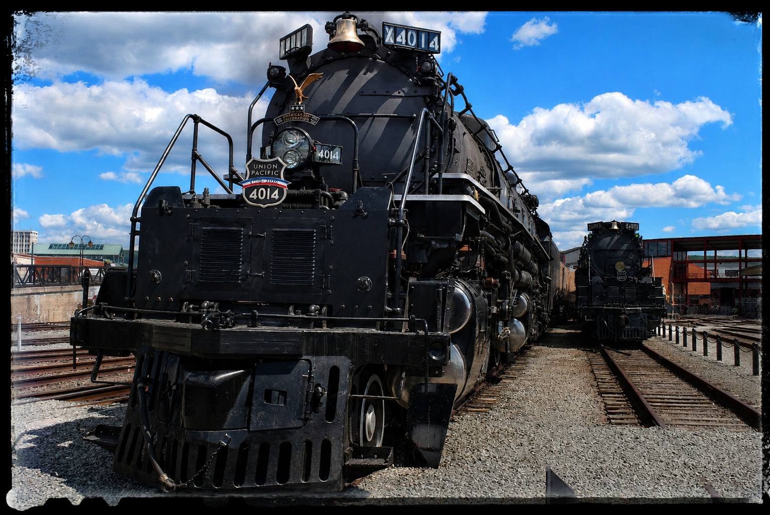 Seeing Big Boy 4014 and 4012 on a less crowded day