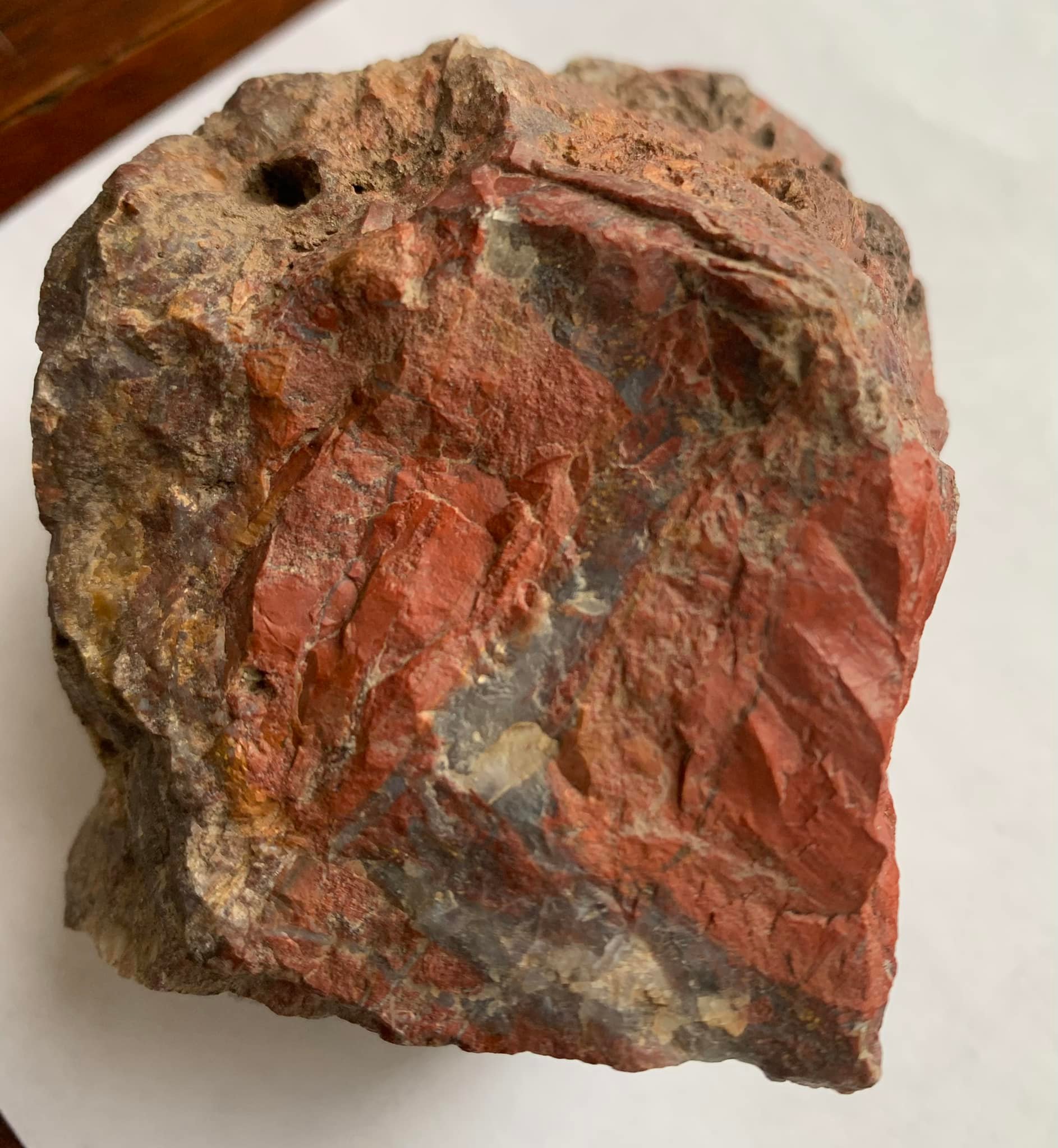 Red stone found in Pilar, NM area