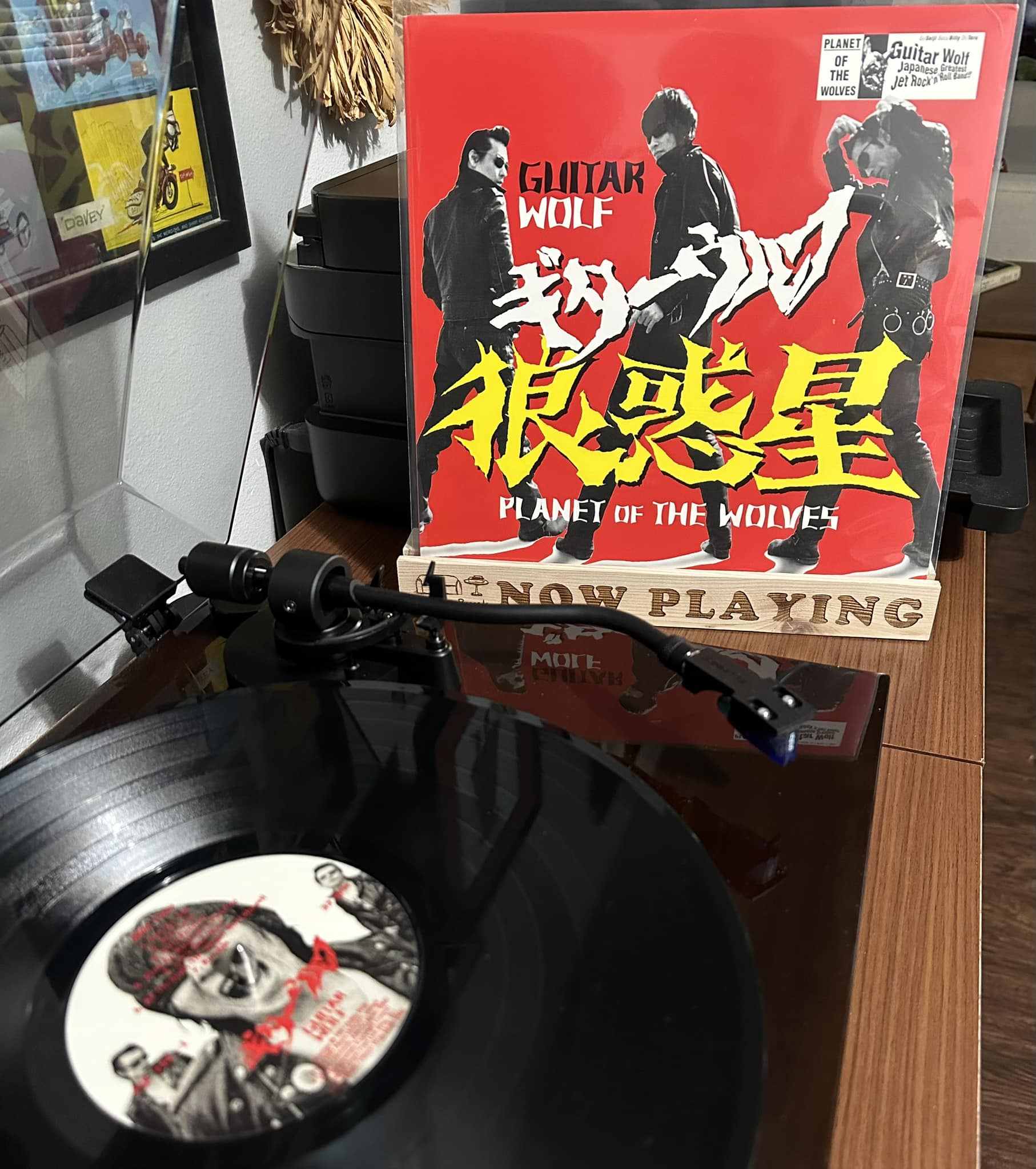 Guitar Wolf's first album Wolf Rock released in 1993