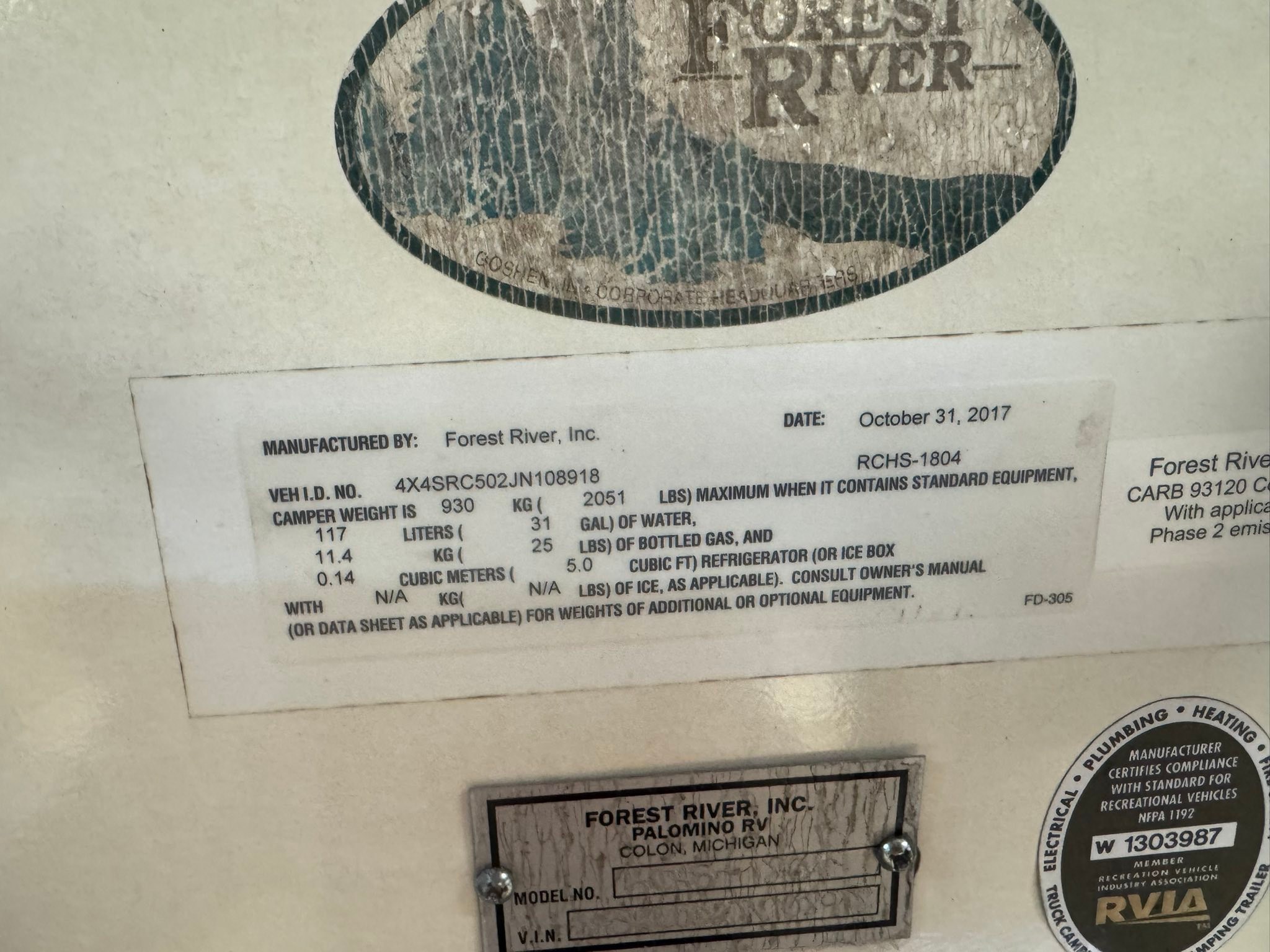 2017 super light camper for sale