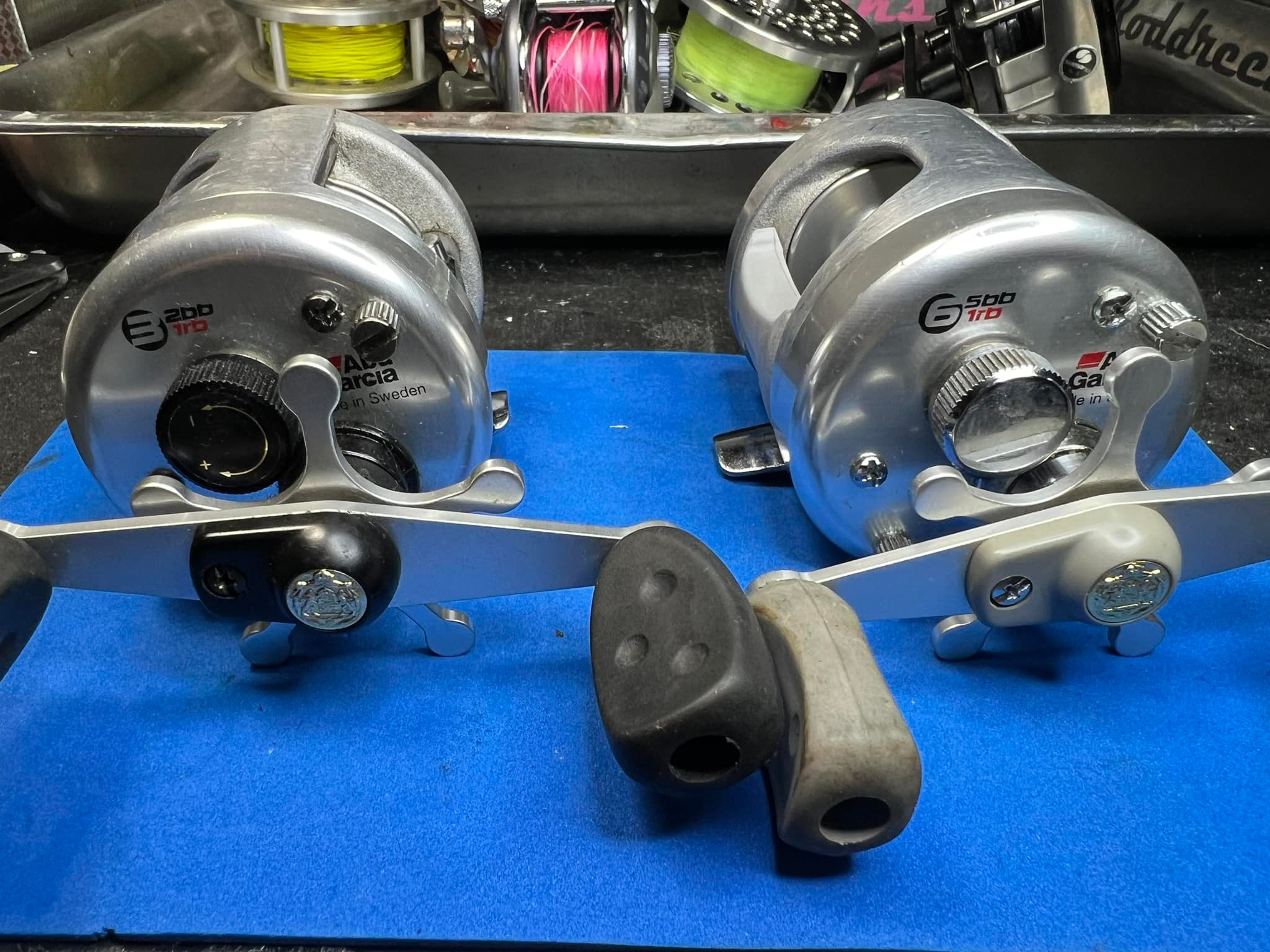 abu garcia ag seven reel Ambassadeur Seven, Fishing Reel, Round Baitcast Reels, Conventional Fishing, Unisex, Black, 7000 and a CNC Abu Garcia SEVEN - Veals