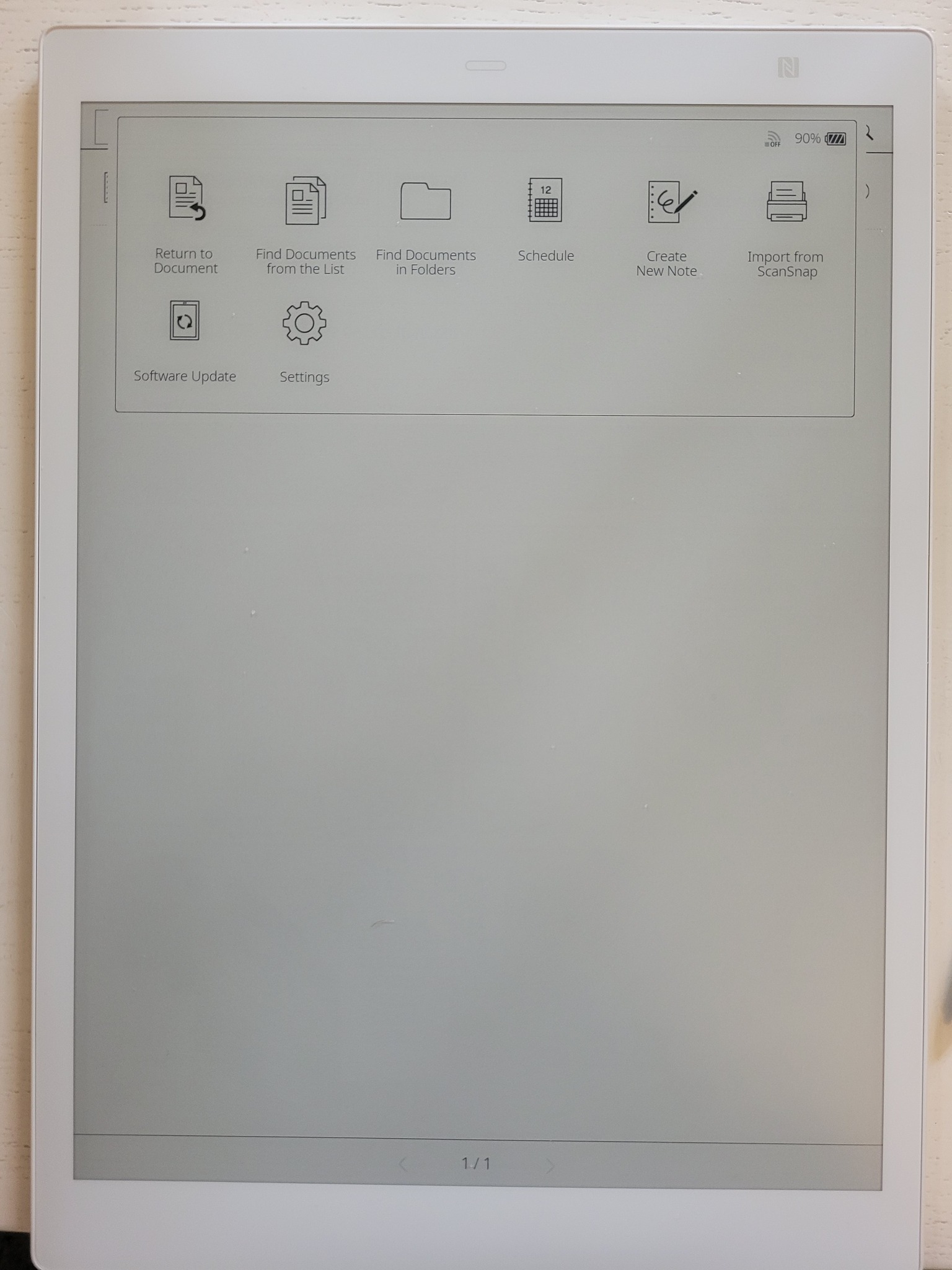 The Fujitsu QUADERNO A4 Gen 2 FMVDP41 is a sleek and powerful e