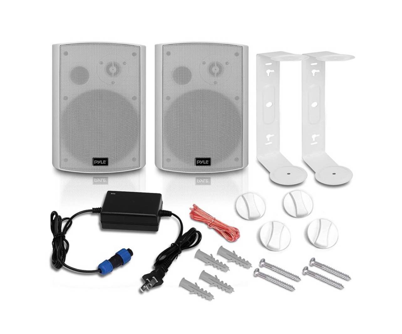 Power Dynamics CSBT60-2 Haut-Parleurs de Plafond Bluetooth, Livrés par