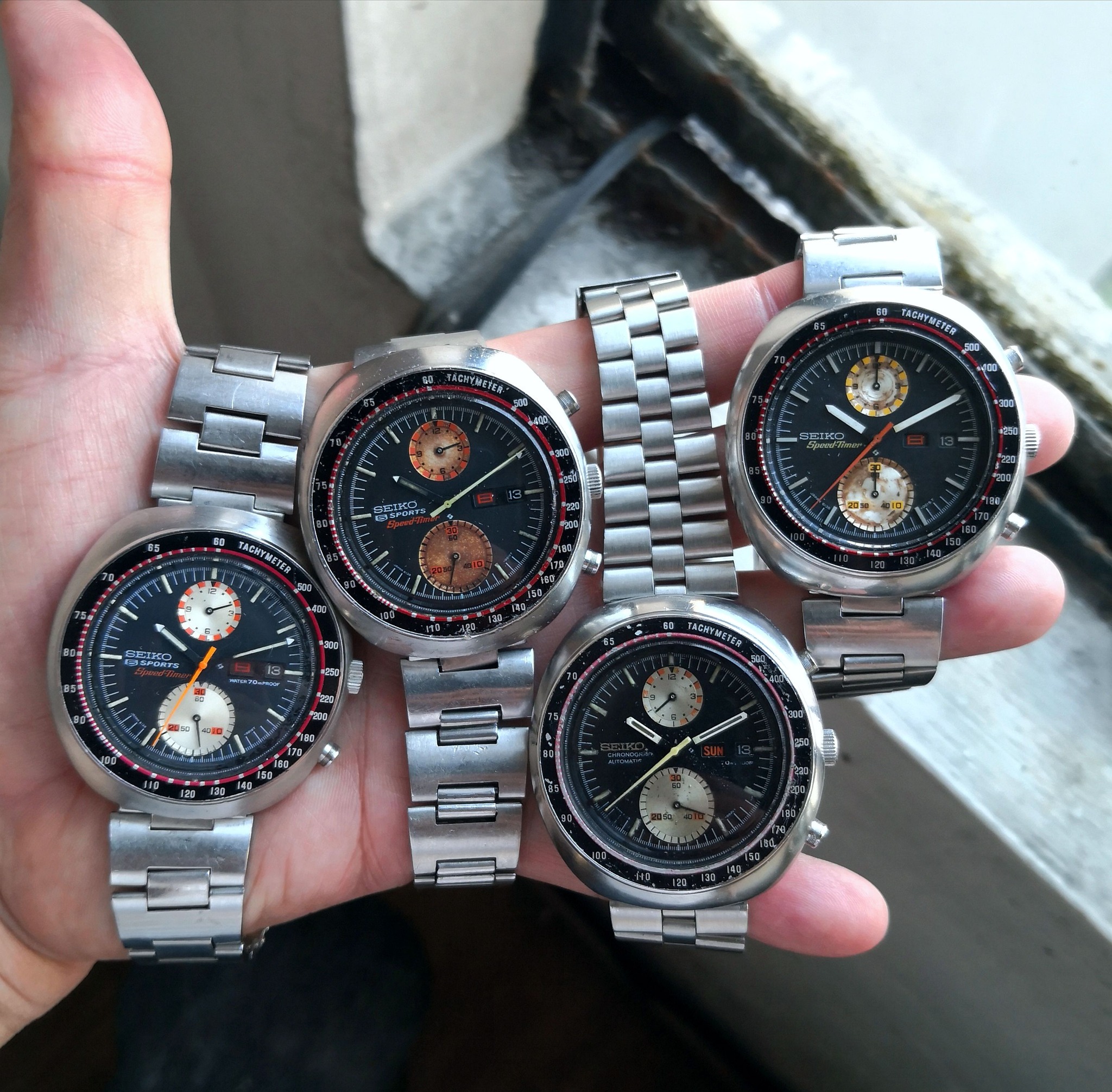 Seiko 6138-001x Yachtsman watch features