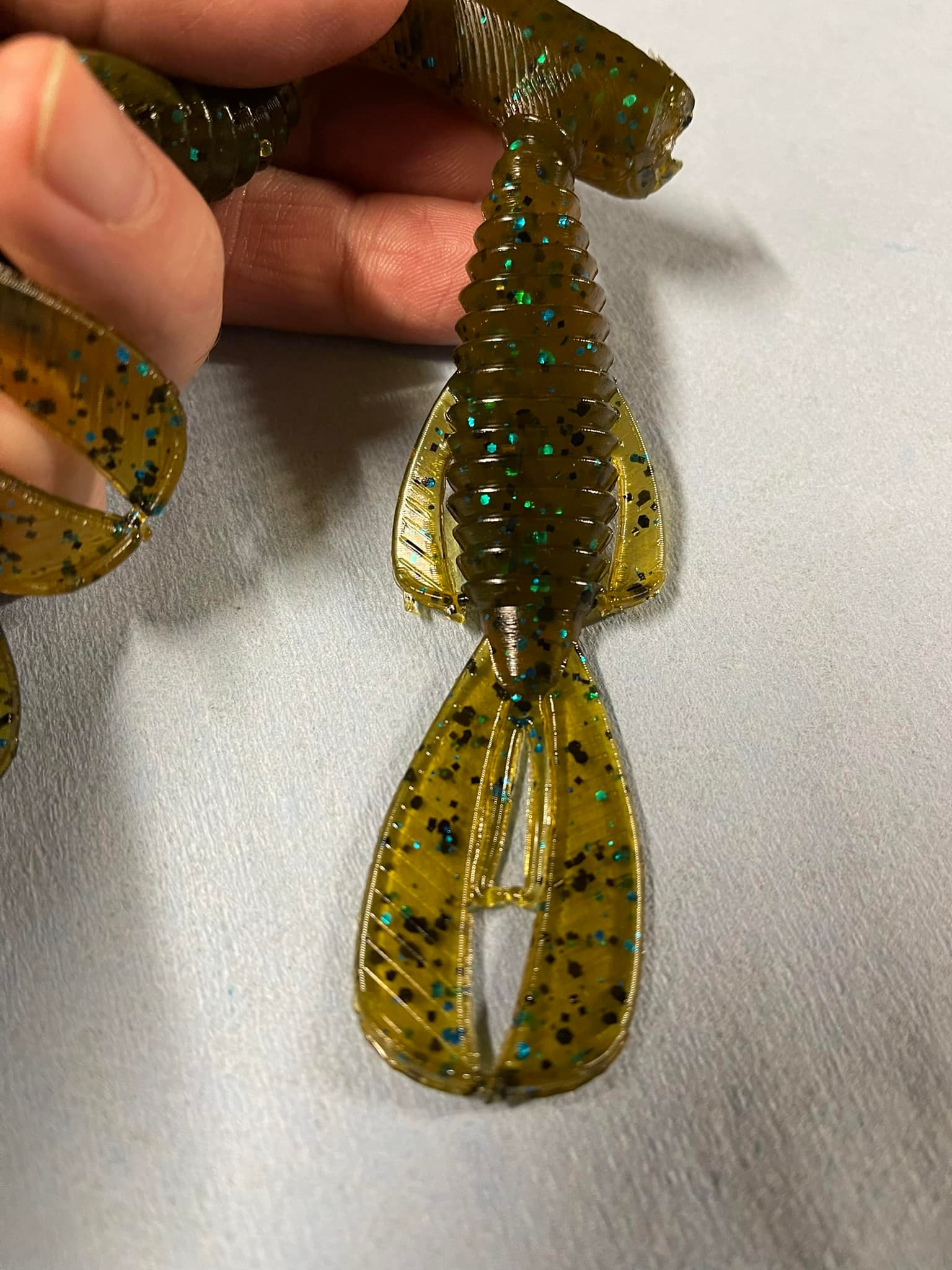 Custom Soft Plastic Lure Color Recipe with Lurecraft and Lureworks