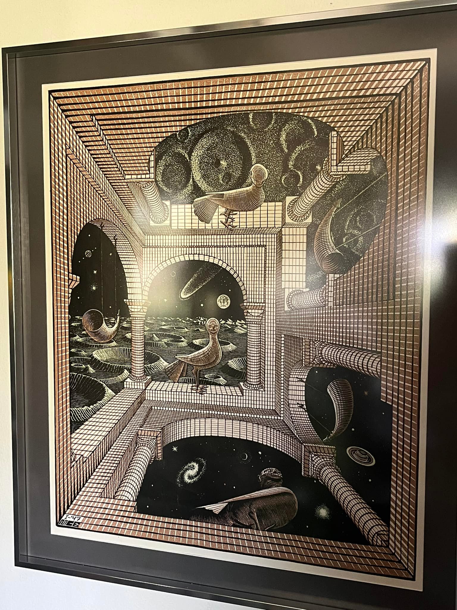 Rescued Escher prints added to collection